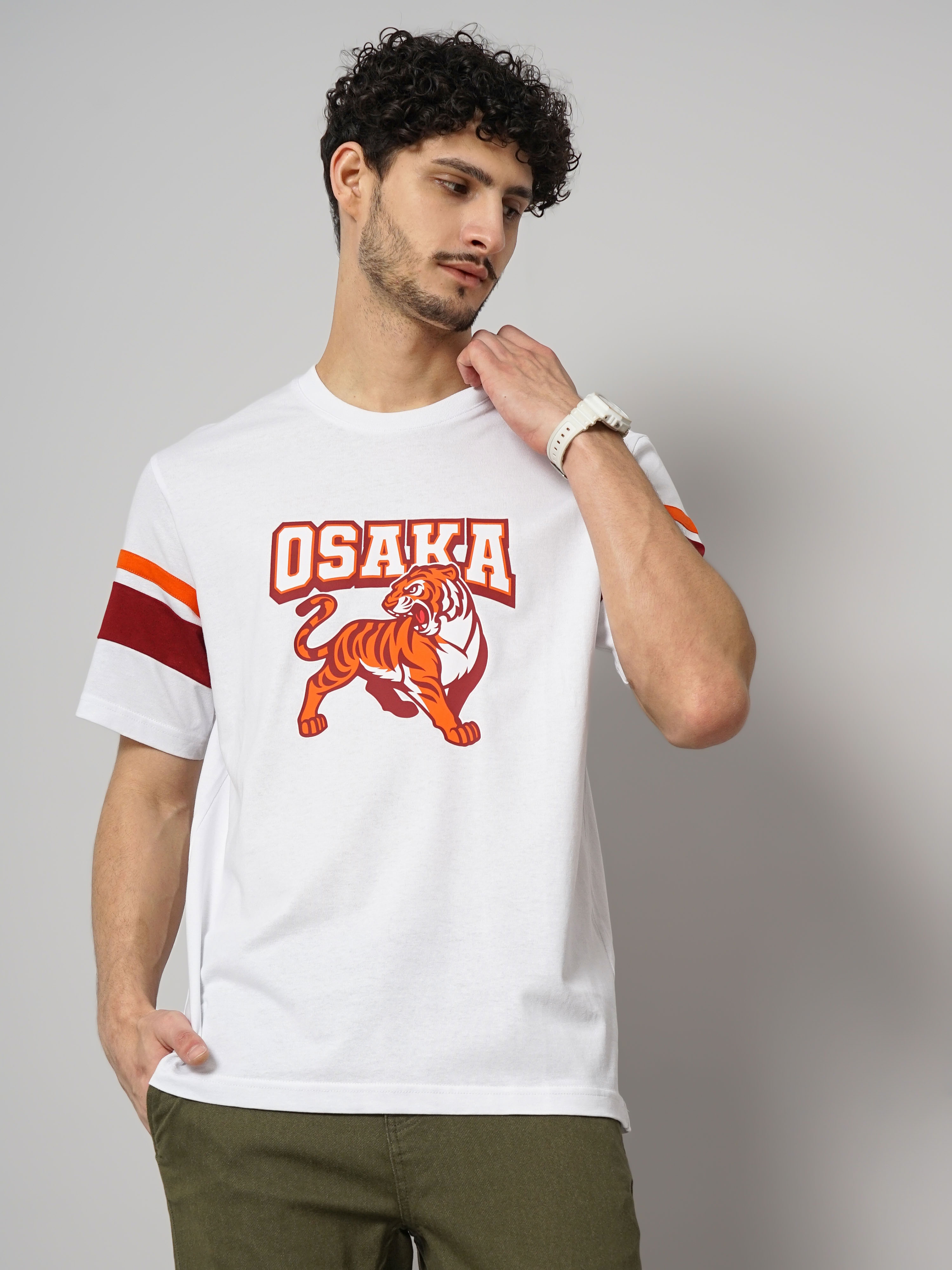 Celio Men's Graphic Sportswear T-Shirt