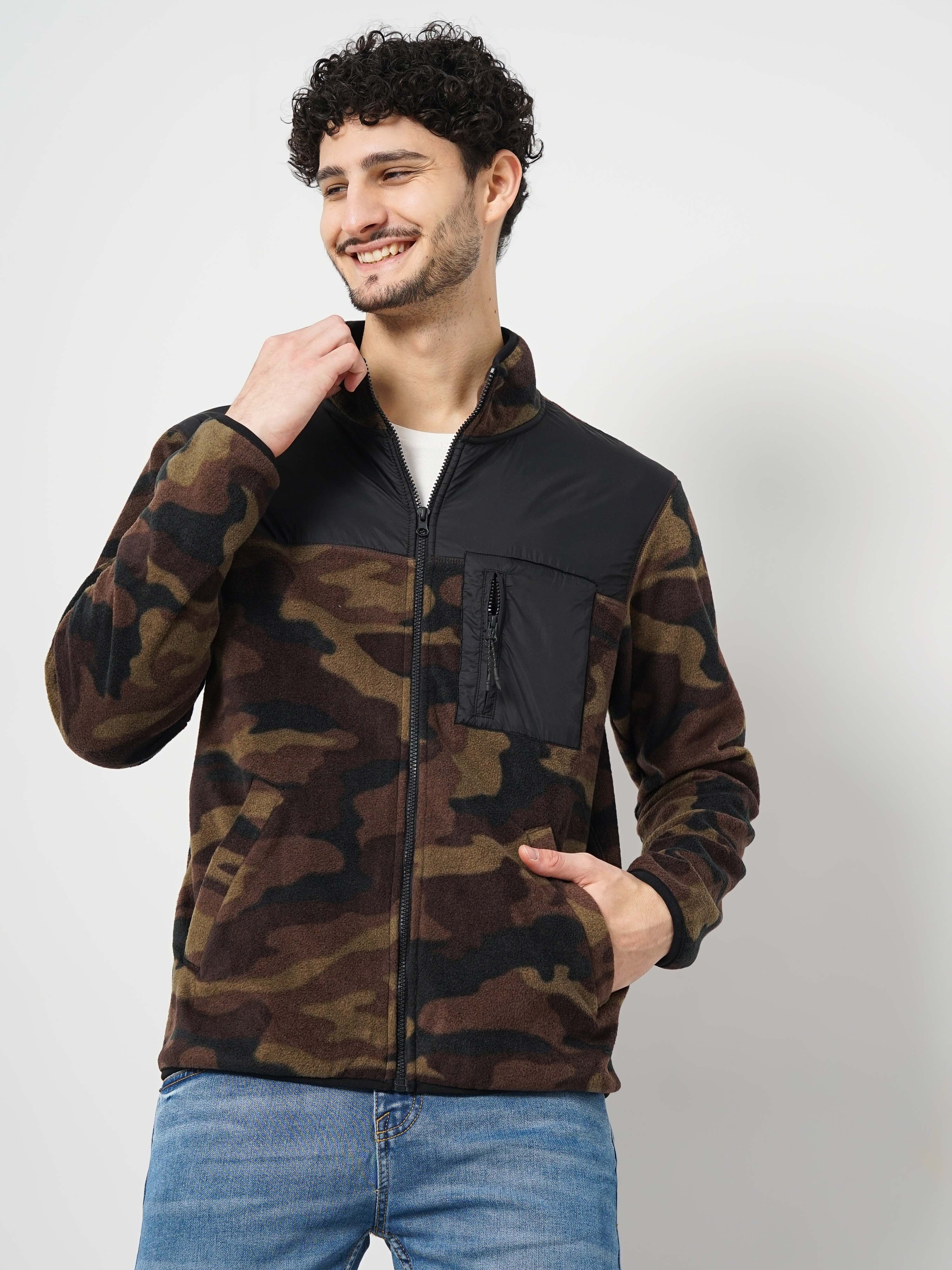 Celio Men's Camouflage Jacket