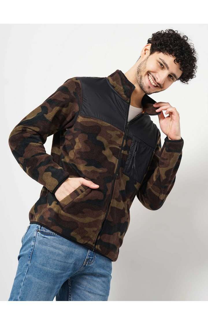 Celio Men's Camouflage Jacket