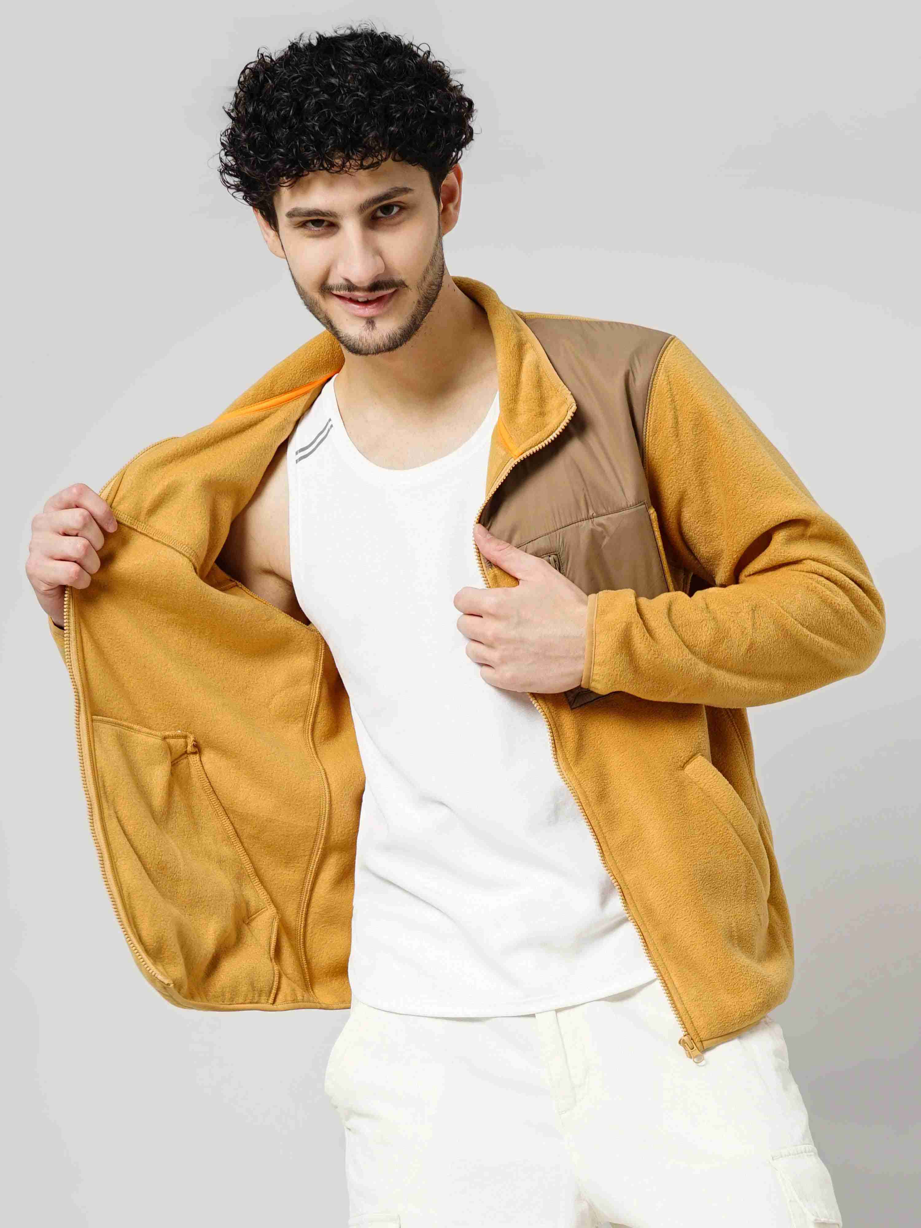 Celio yellow hotsell jacket