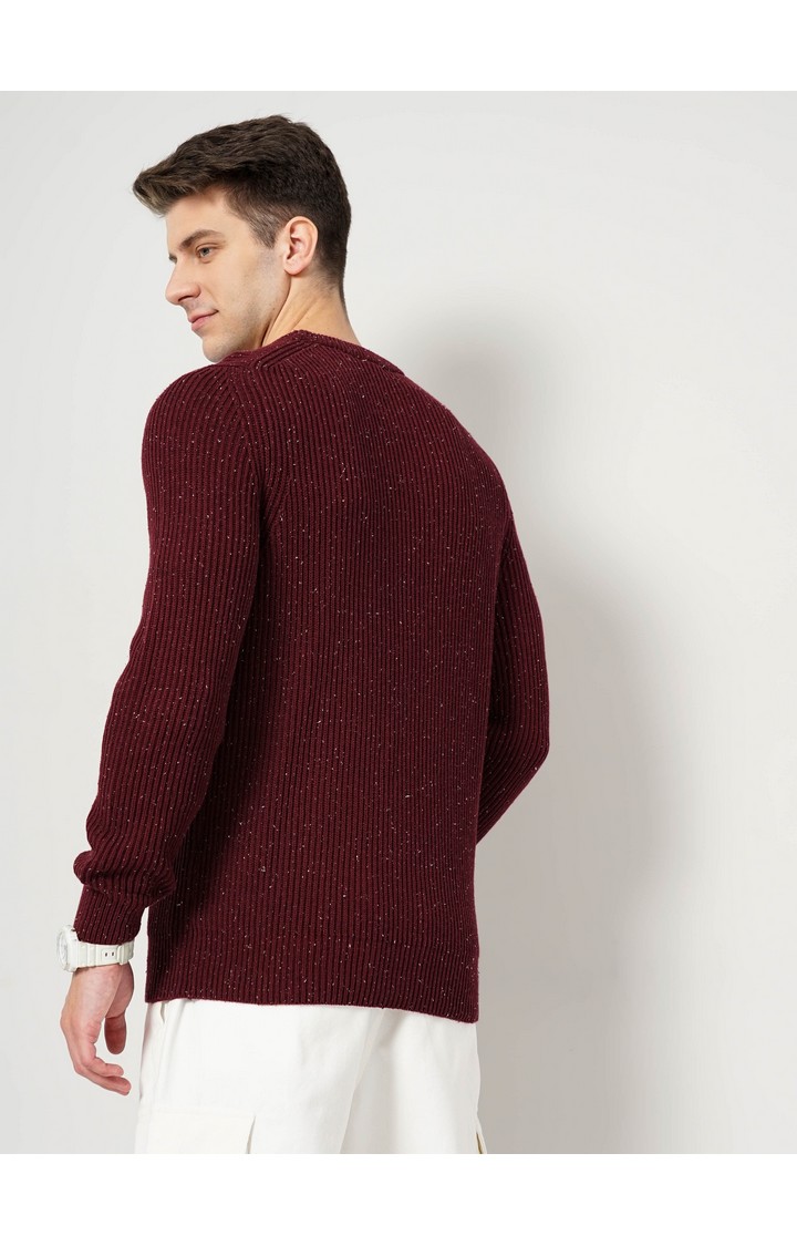 Men's Red Knitted Sweaters