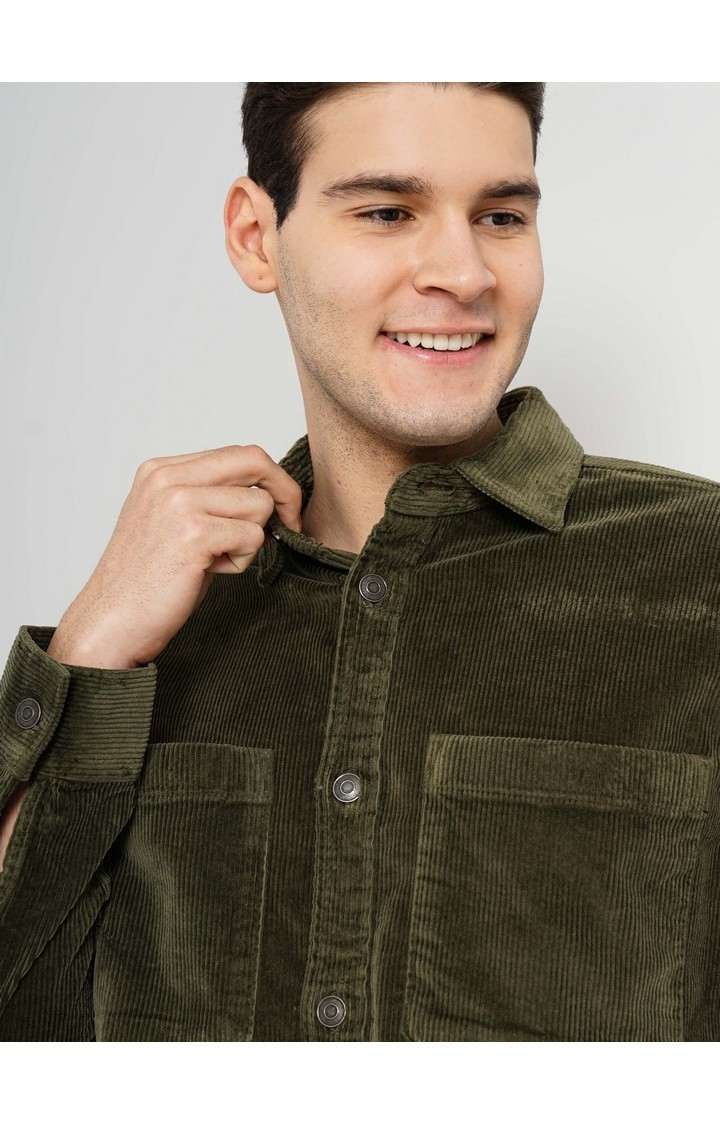 Celio Men's Solid Shirt