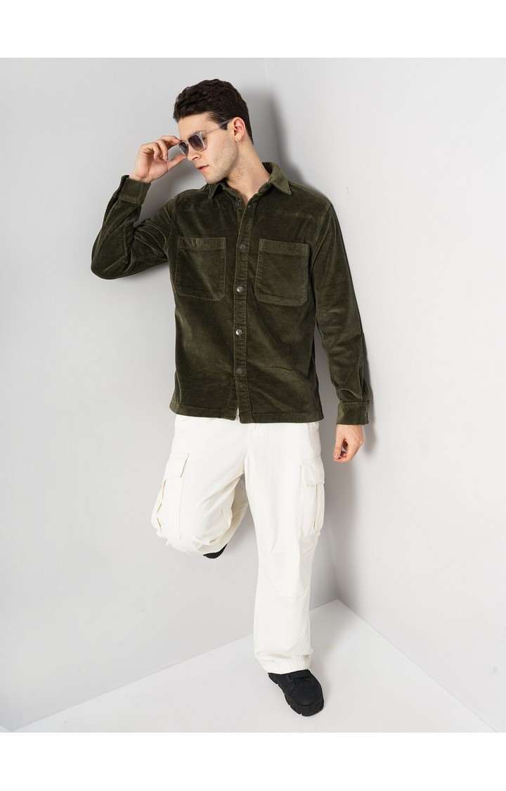 Celio Men's Solid Shirt