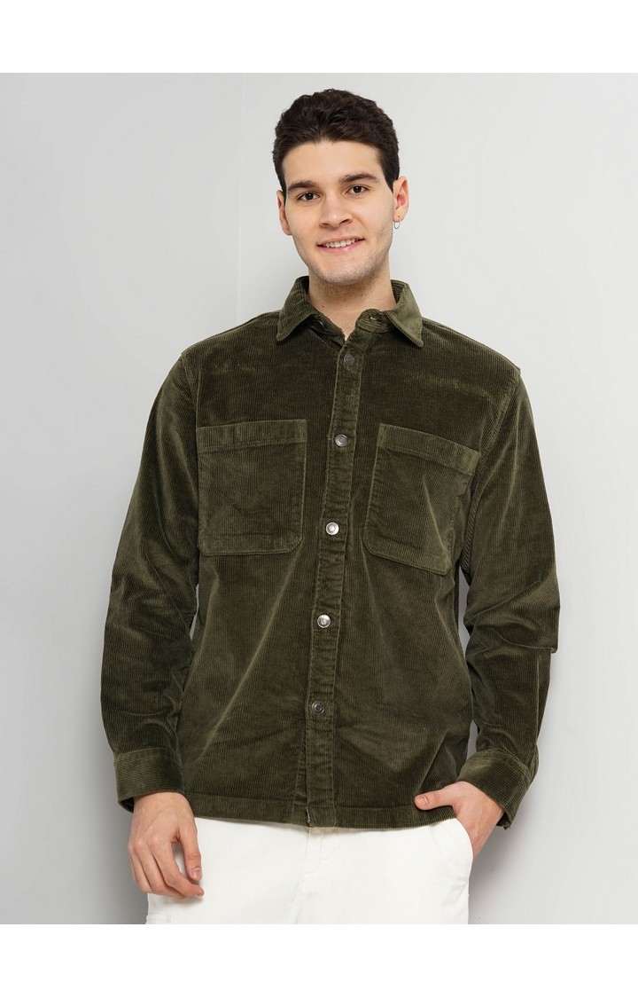 Celio Men's Solid Shirt