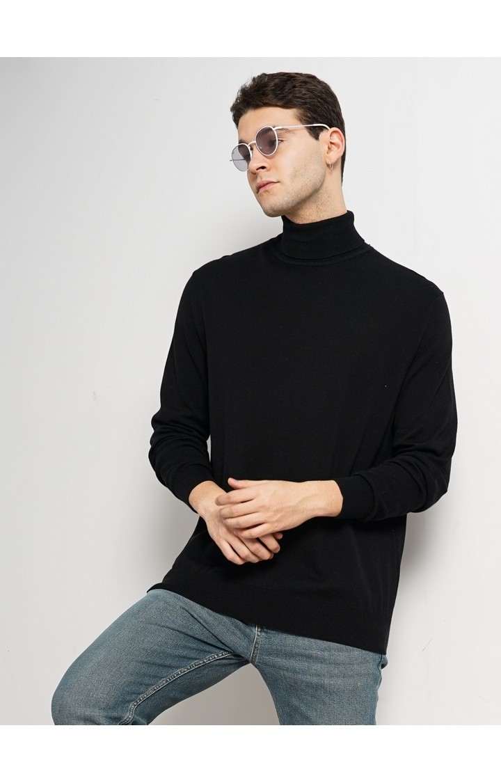Celio Men's Solid Sweater