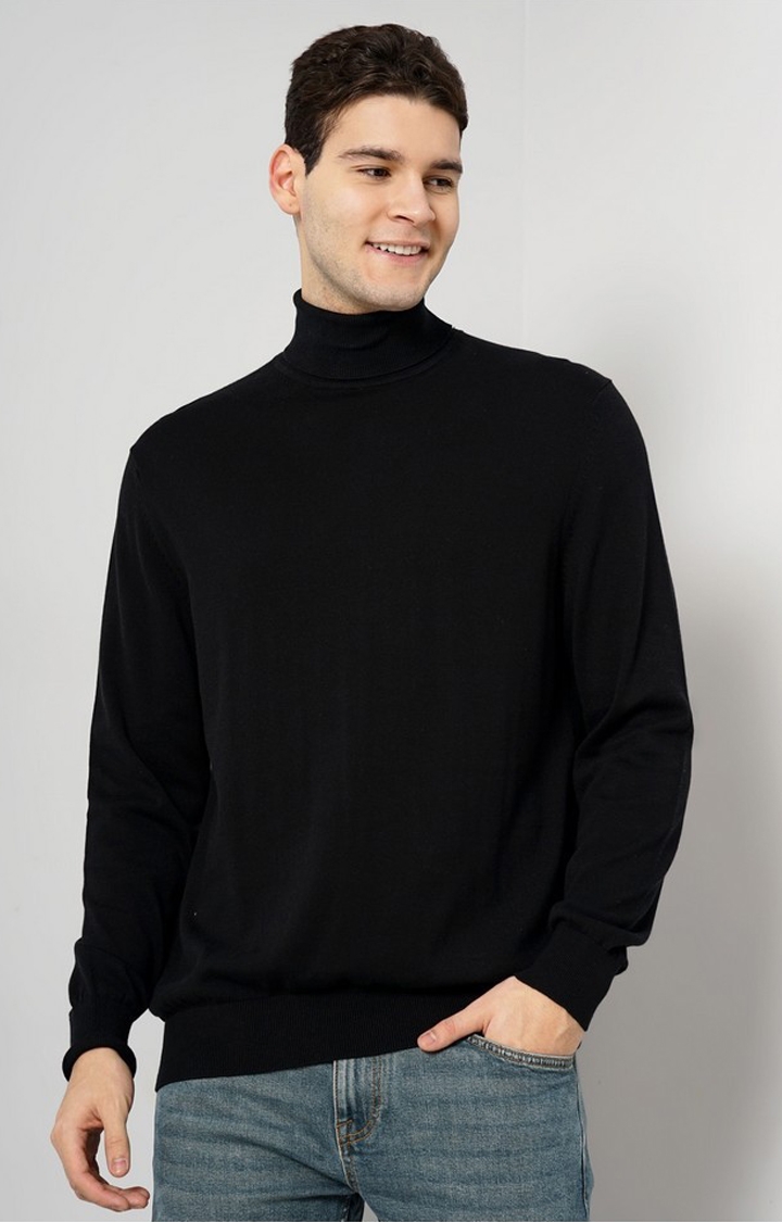 celio | Celio Men's Solid Sweater