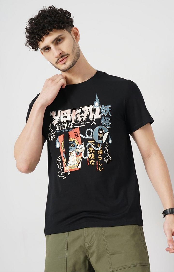 Celio black shirt online