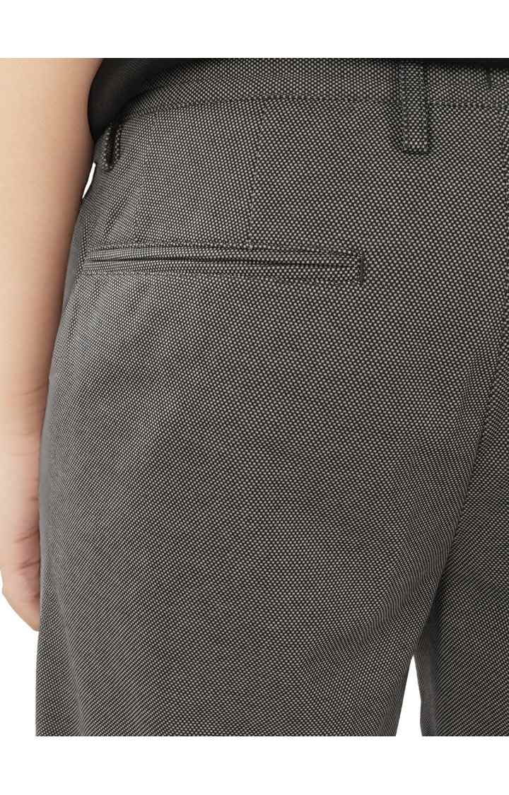 Celio Men Navy Blue Solid Regular Fit Polyester Casual Shorts