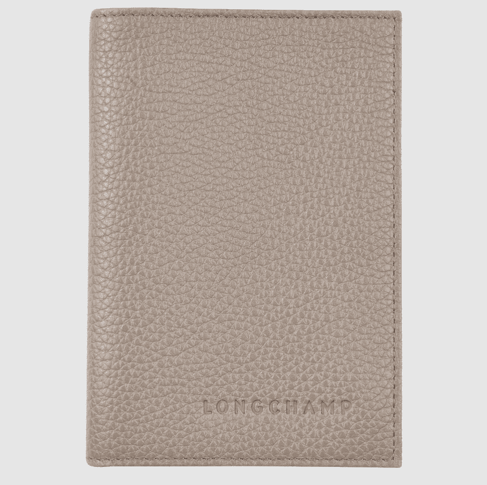 LE FOULONNE PASSPORT COVER TURTLEDOVE