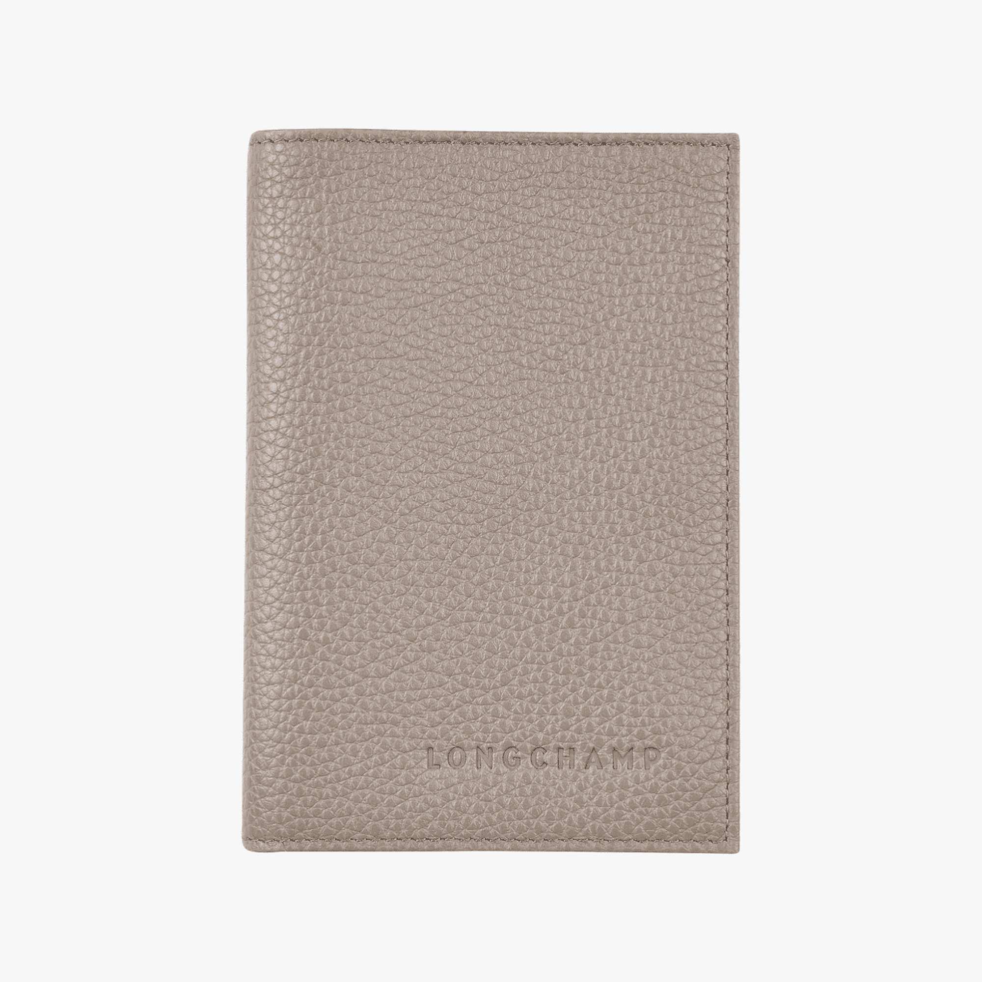 LE FOULONNE PASSPORT COVER TURTLEDOVE