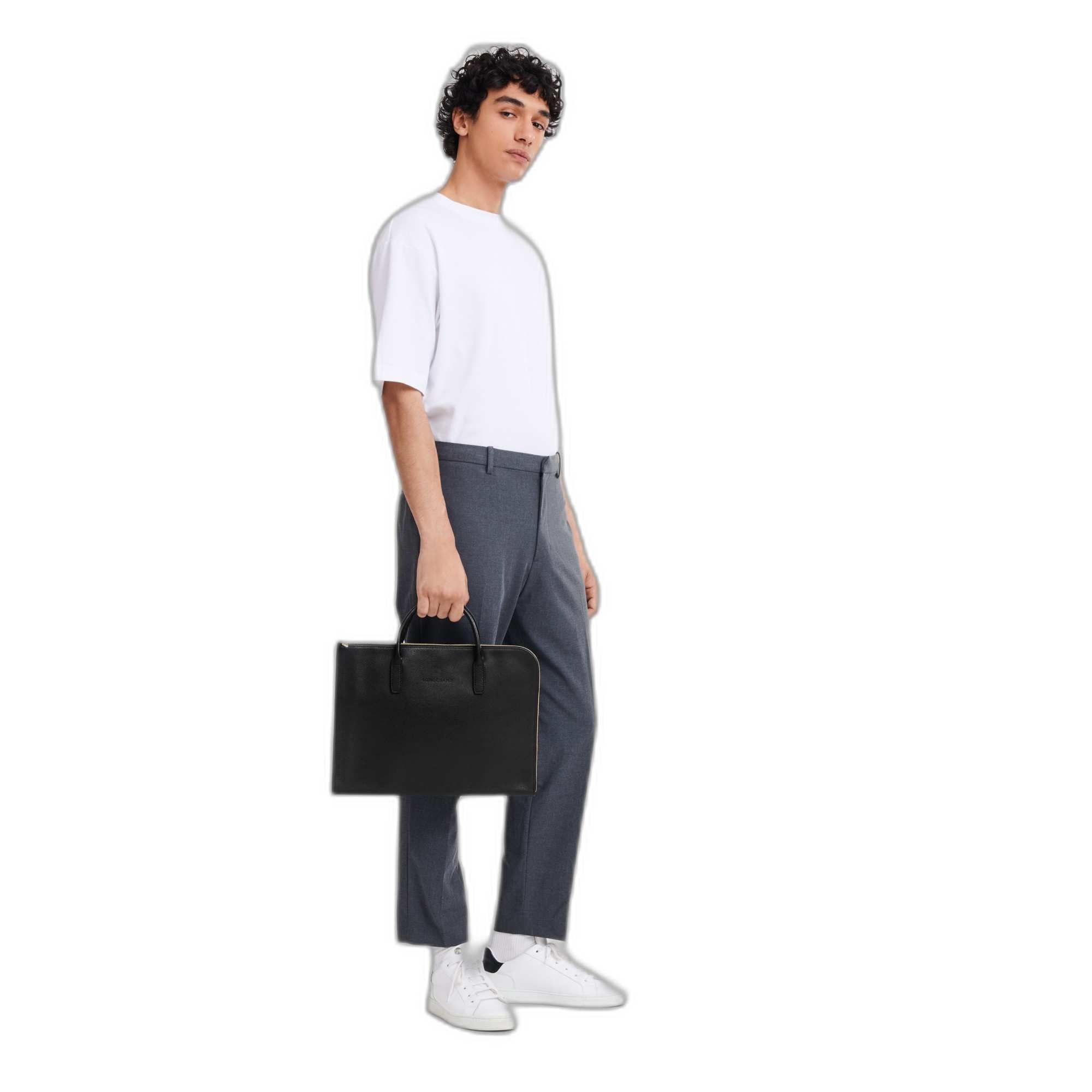 LE FOULONNE BRIEFCASE BLACK