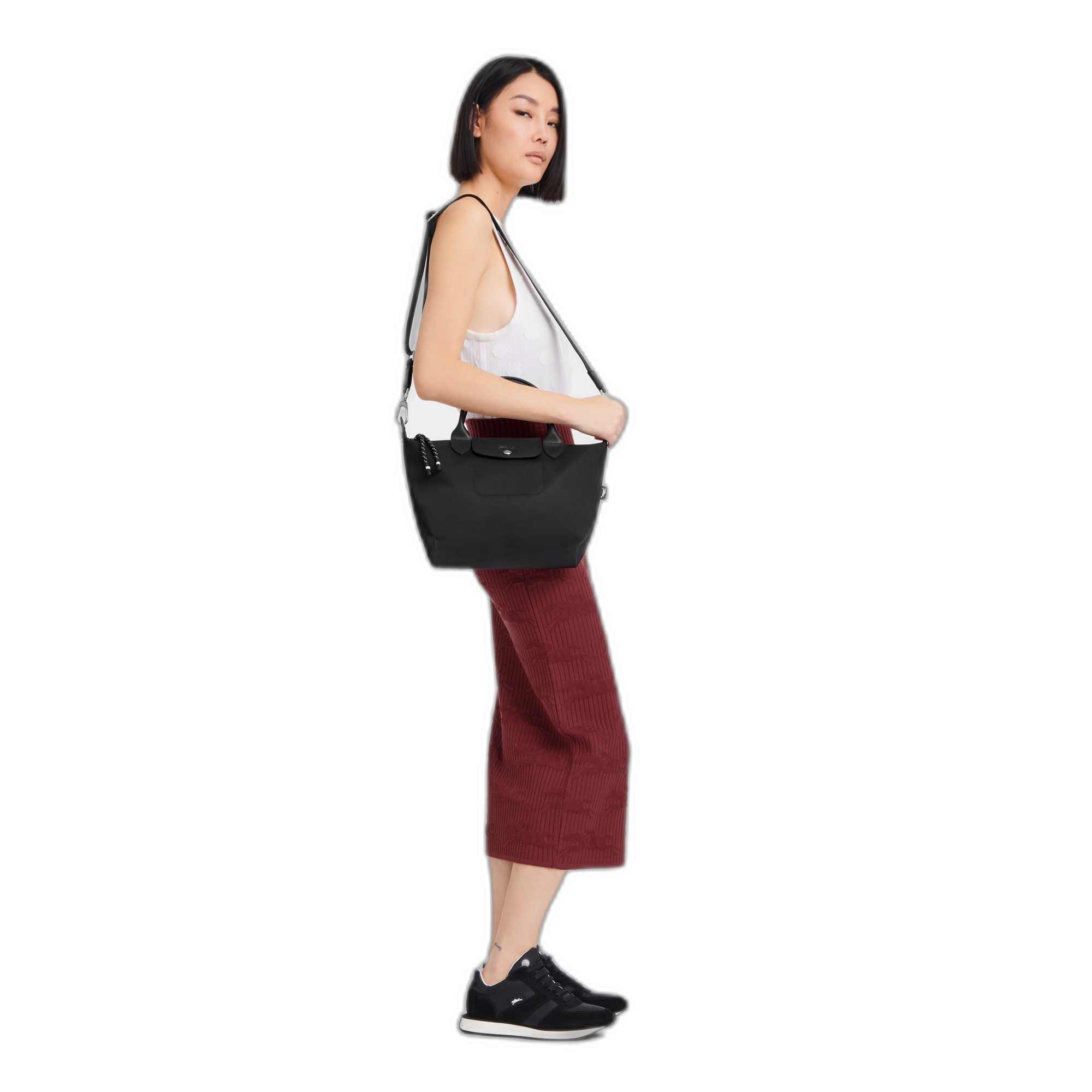 LE PLIAGE ENERGY TOP HANDLE BAG BLACK