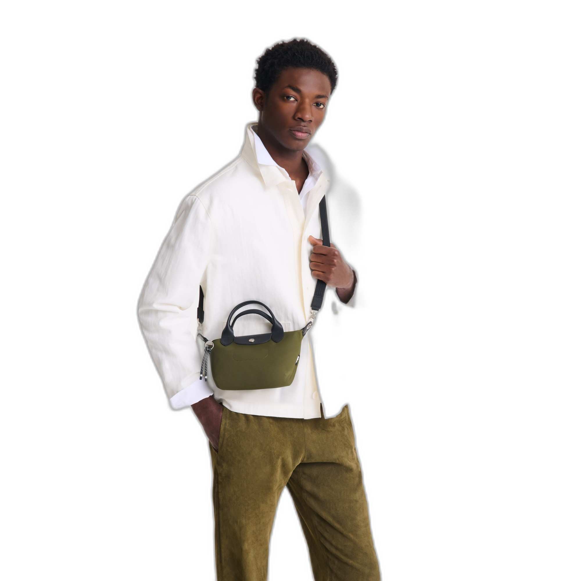 LE PLIAGE ENERGY TOP HANDLE BAG KHAKI