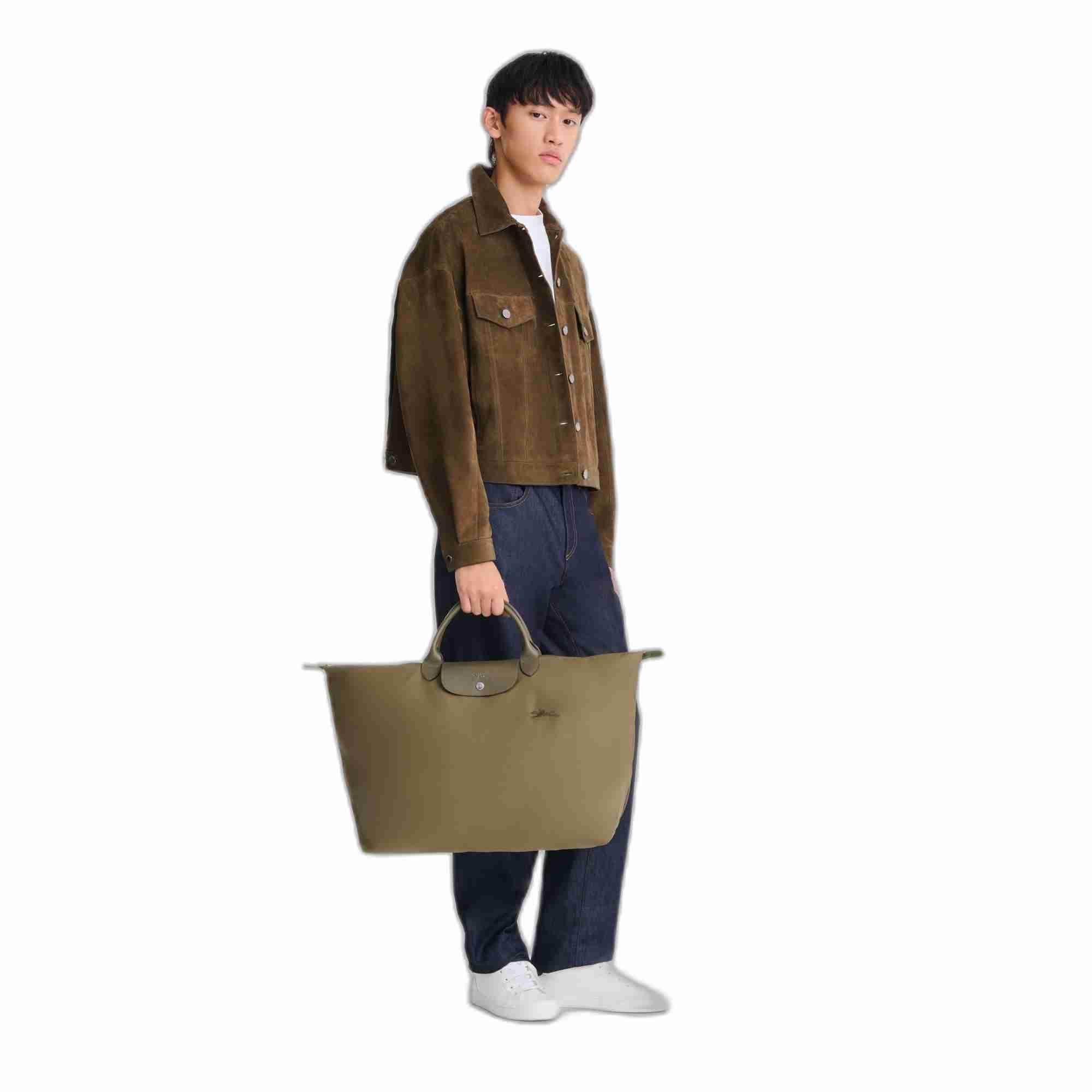 Le Pliage Green L Travel bag