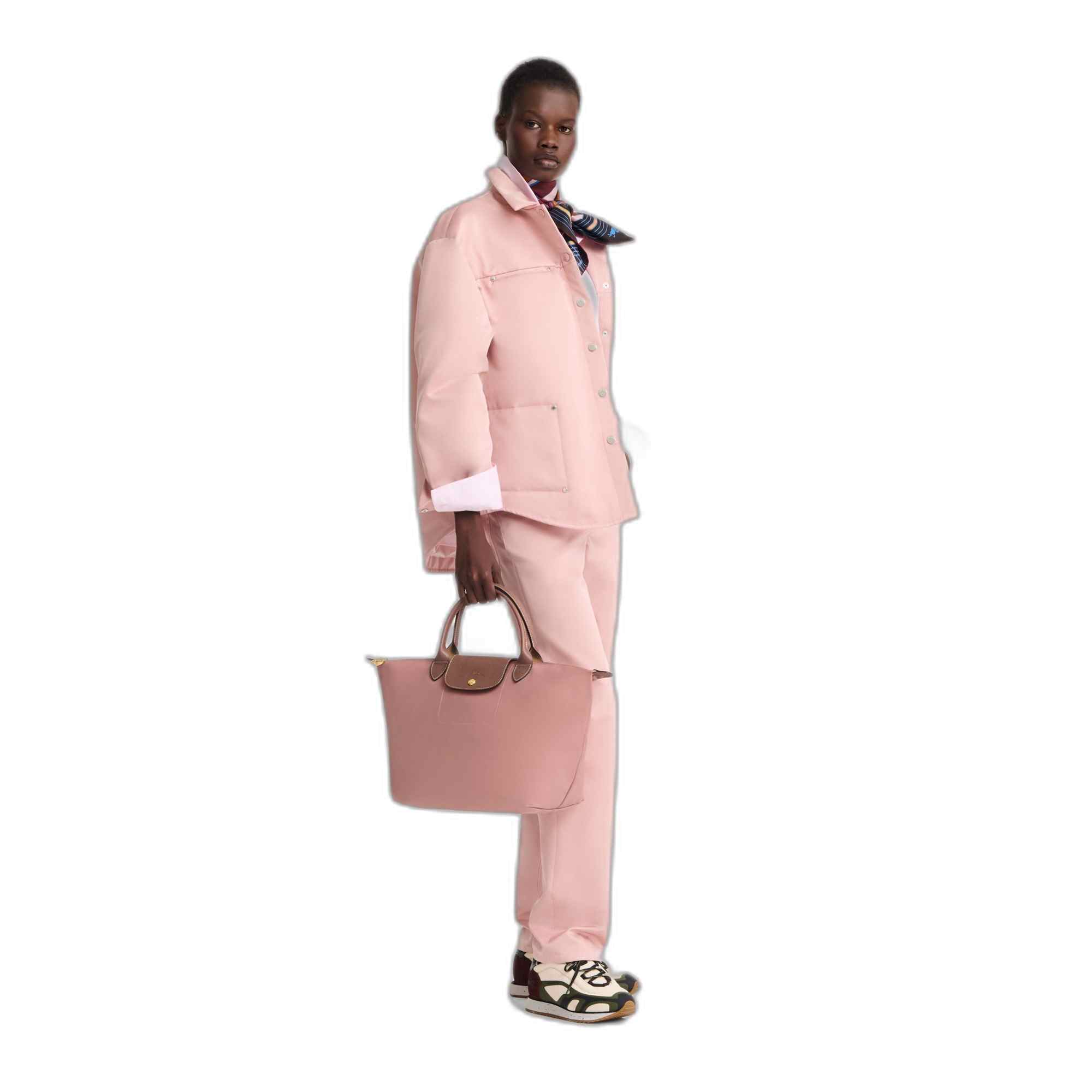 LE PLIAGE ORIGINAL TOP HANDLE BAG PINK TEA