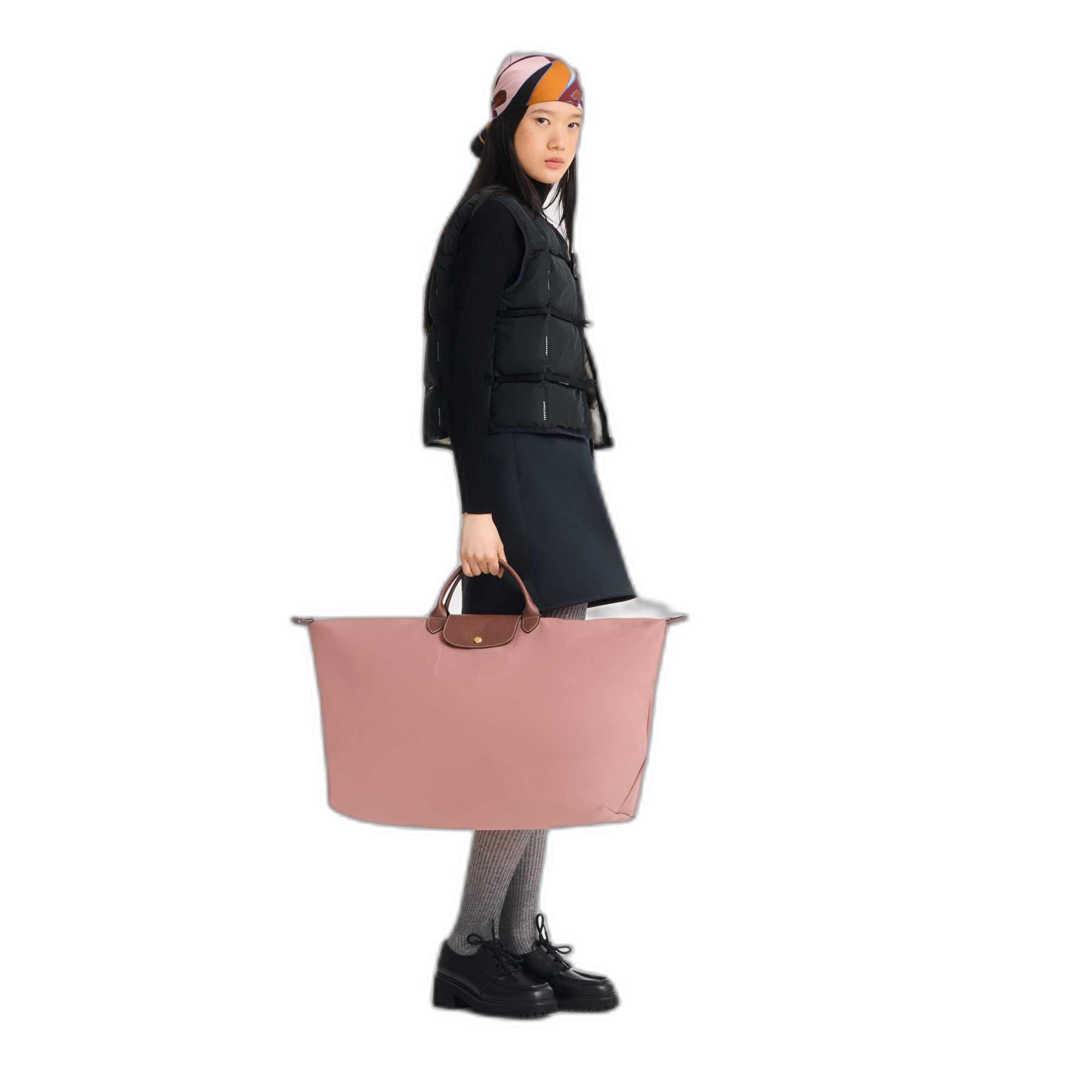 LE PLIAGE ORIGINAL TRAVEL BAG PINK TEA