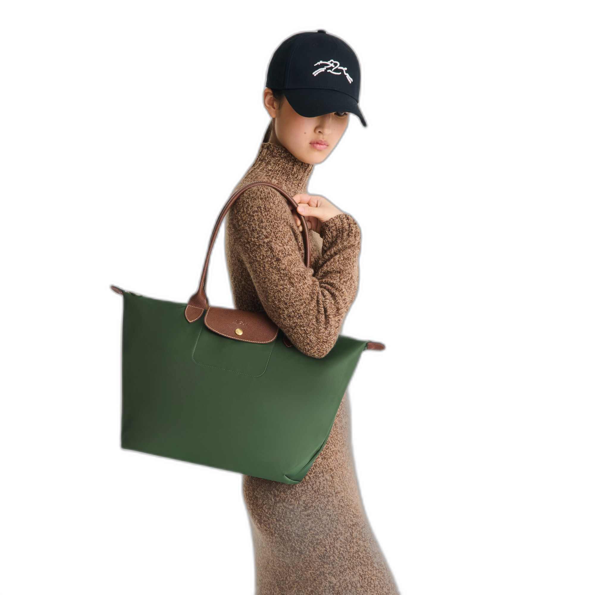 LE PLIAGE ORIGINAL SHOULDER BAG BRITISH GREEN