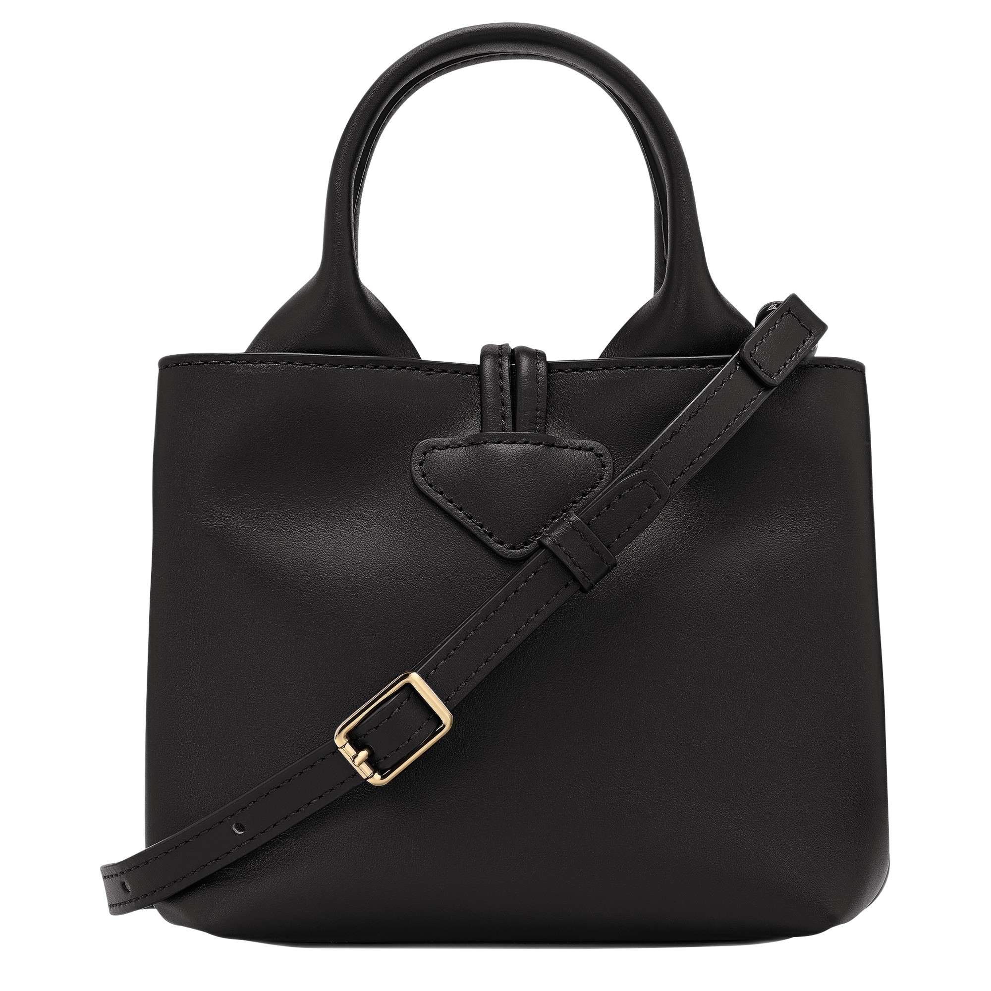 ルーク LE ROSEAU SLEEK TOP HANDLE BAG BLACK