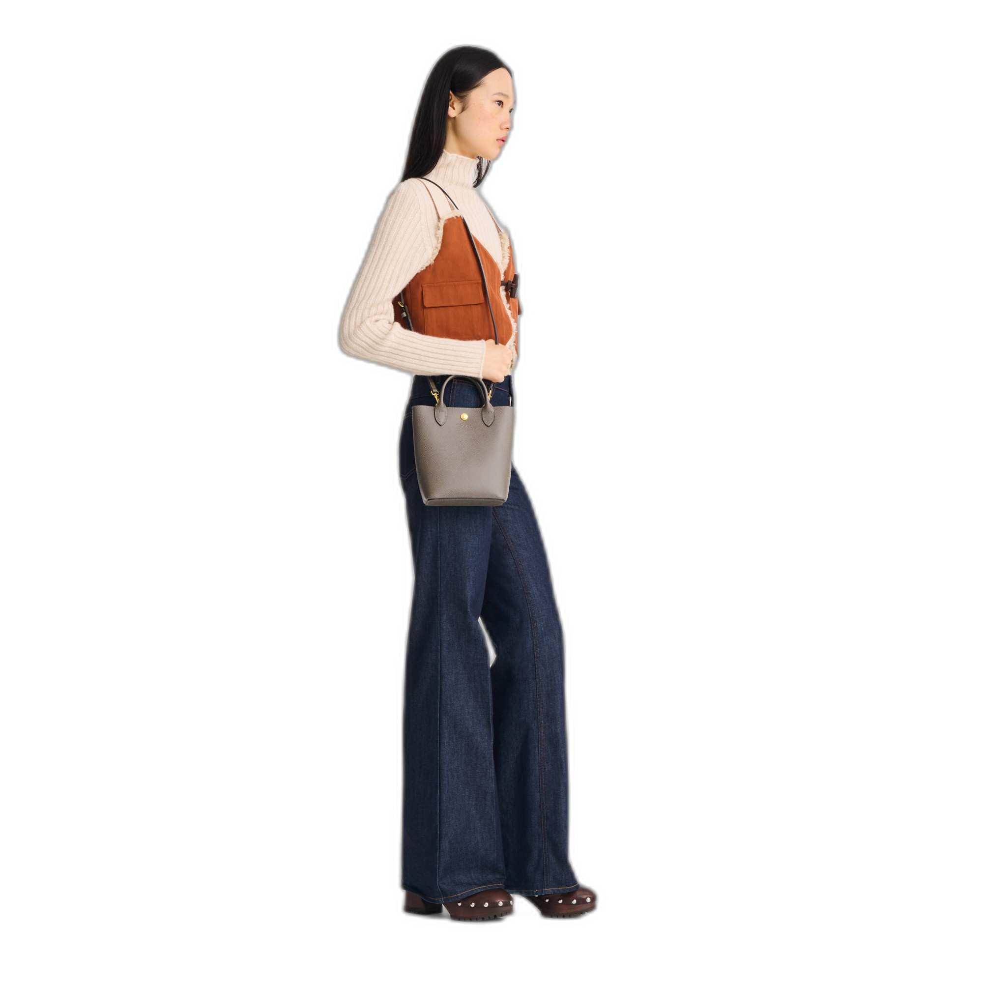 EPURE TOP HANDLE BAG TURTLEDOVE