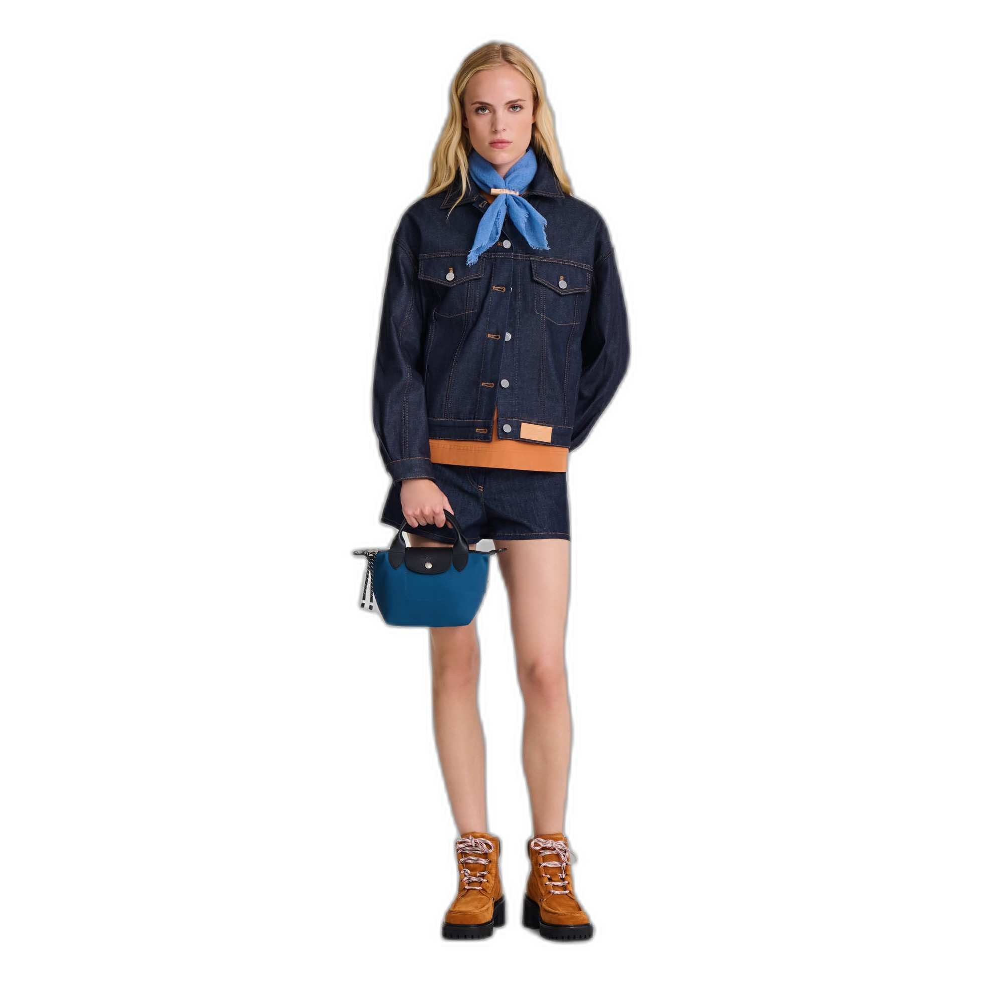 Le Pliage Energy Top handle bag Ink blue