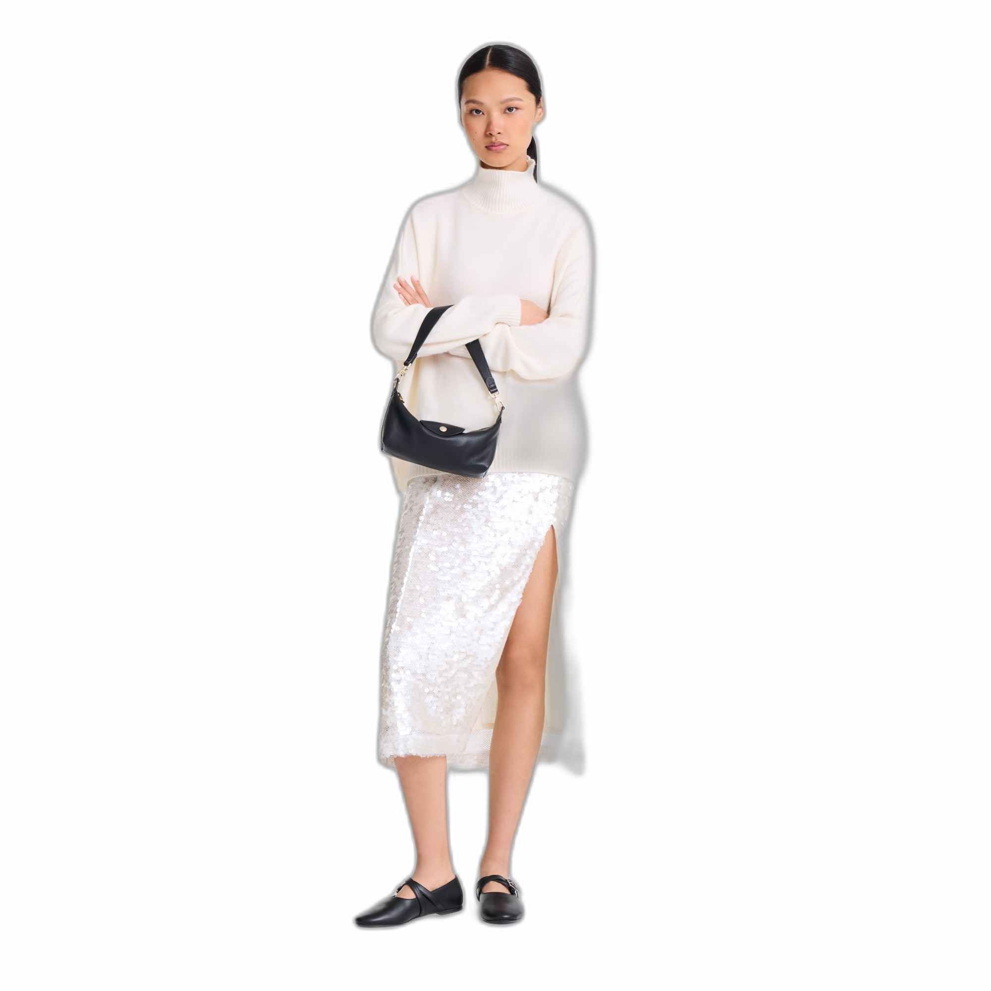 Le Pliage Xtra Bow Shoulder bag Black