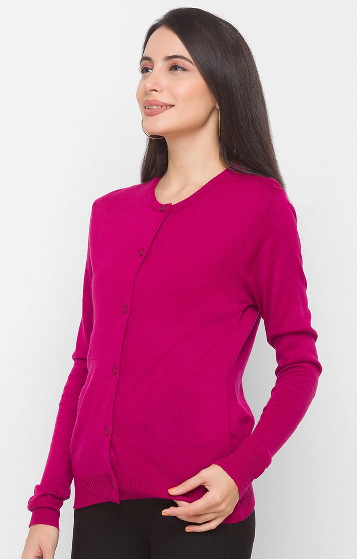 globus | Pink Solid Sweater 3