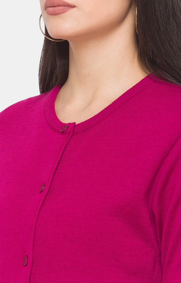 globus | Pink Solid Sweater 5