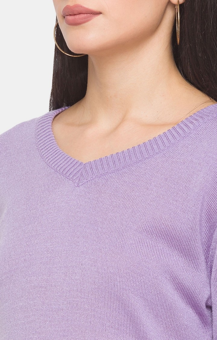 globus | Purple Solid Sweater 5