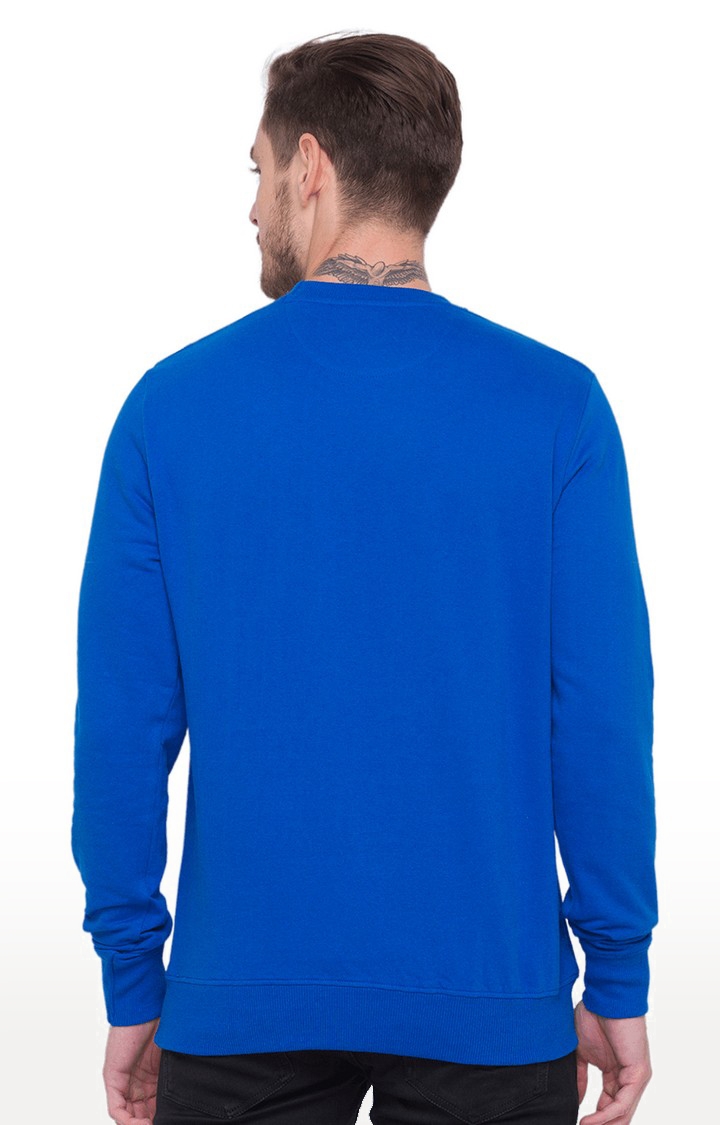 globus | Blue Printed Sweatshirt 4