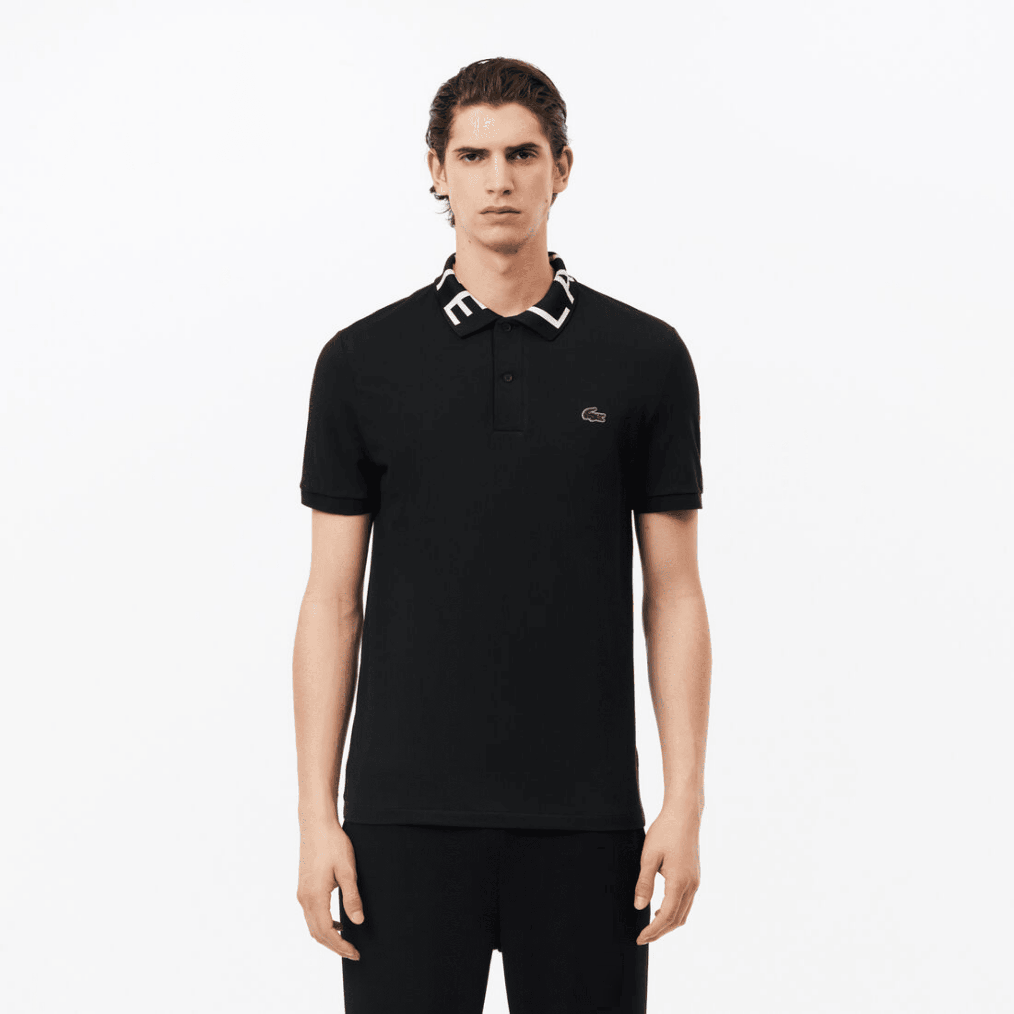 Movement Jacquard Collar Polo