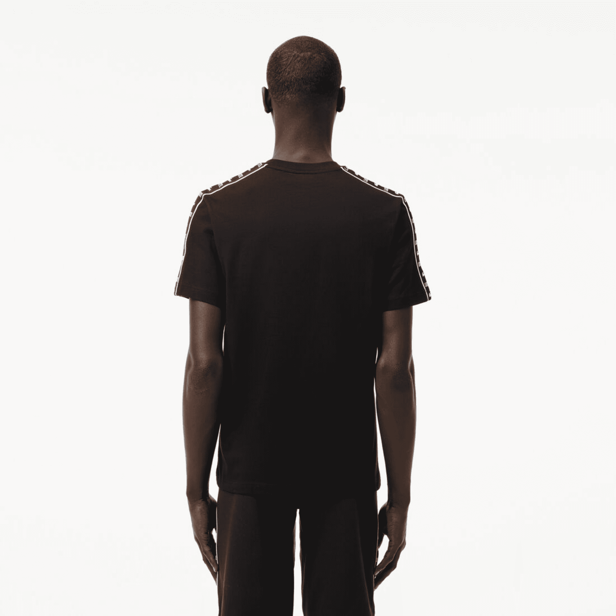 Men's Logo Stripe Cotton T-Shirt