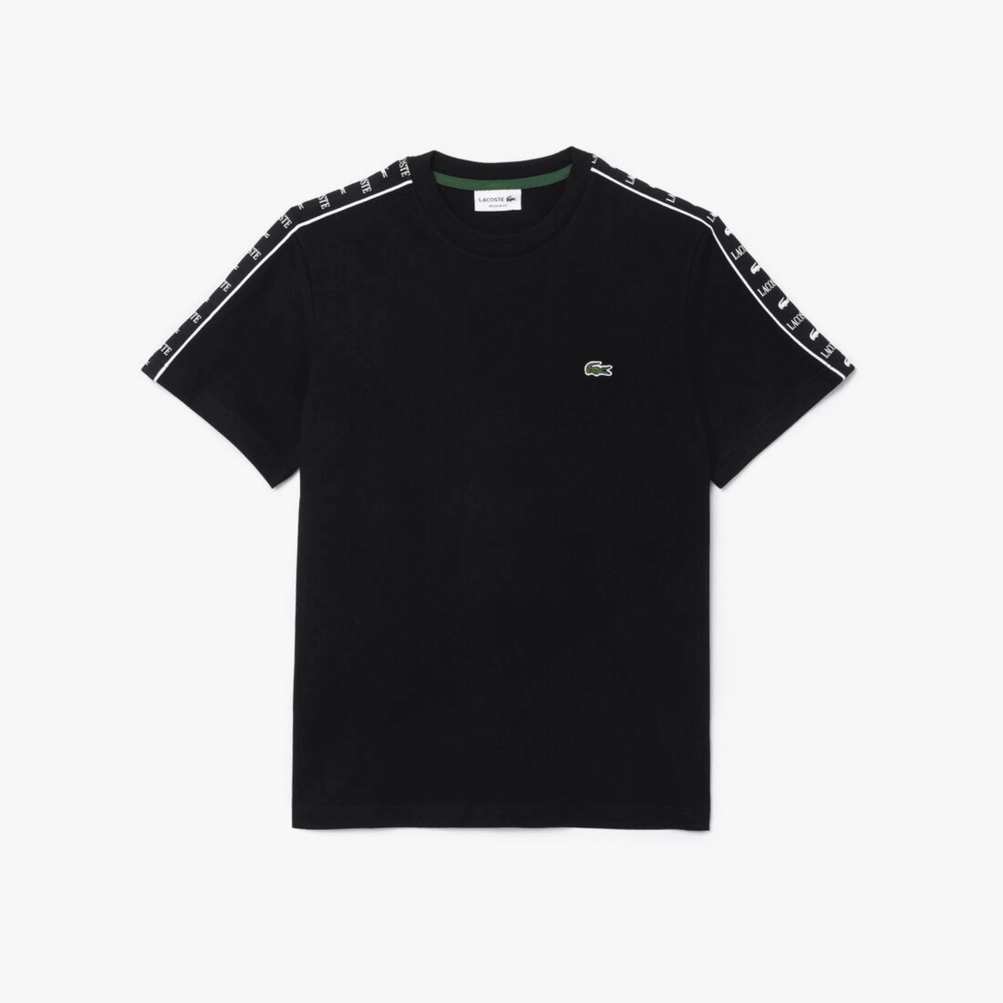 Men's Logo Stripe Cotton T-Shirt