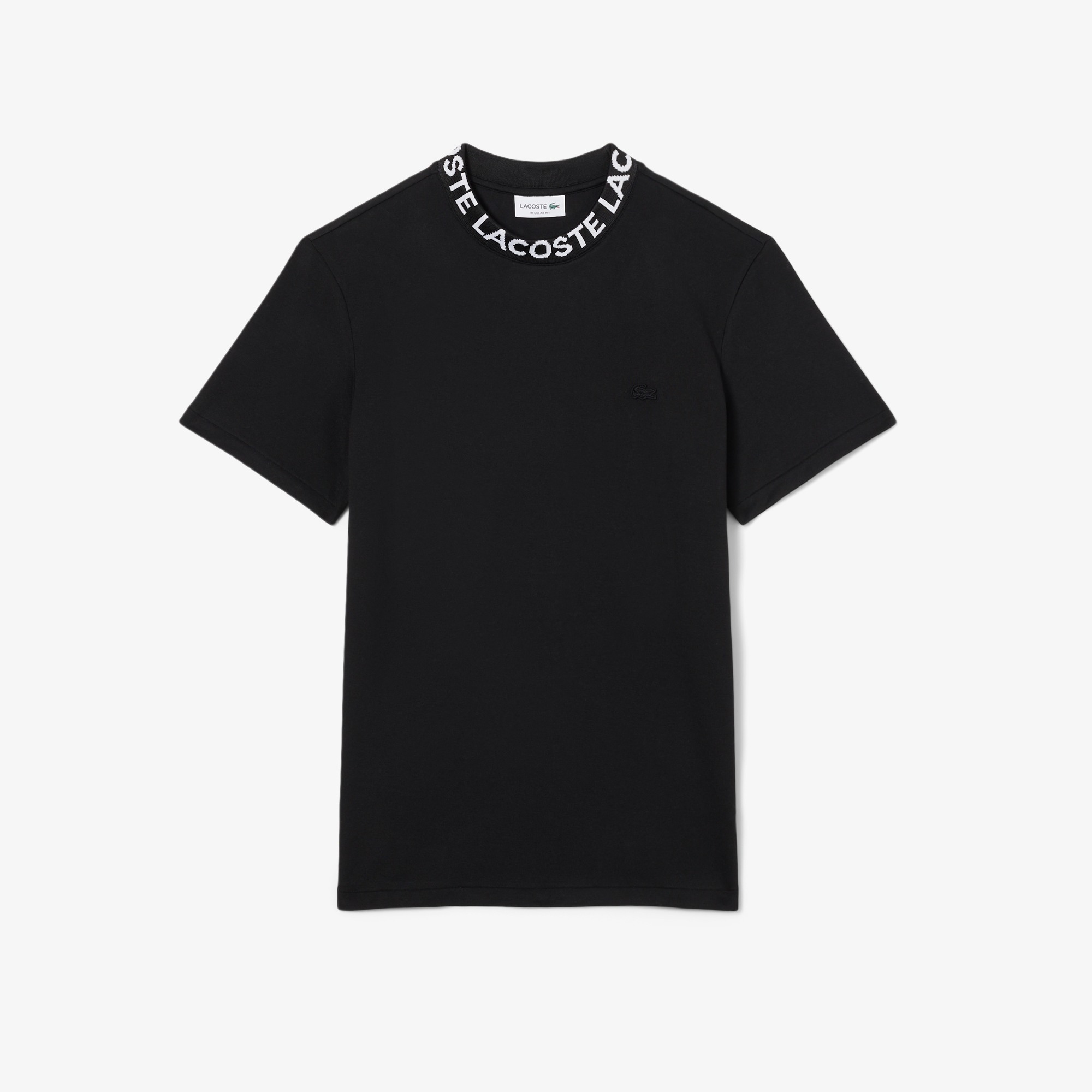Jacquard Branded Piqué T-shirt