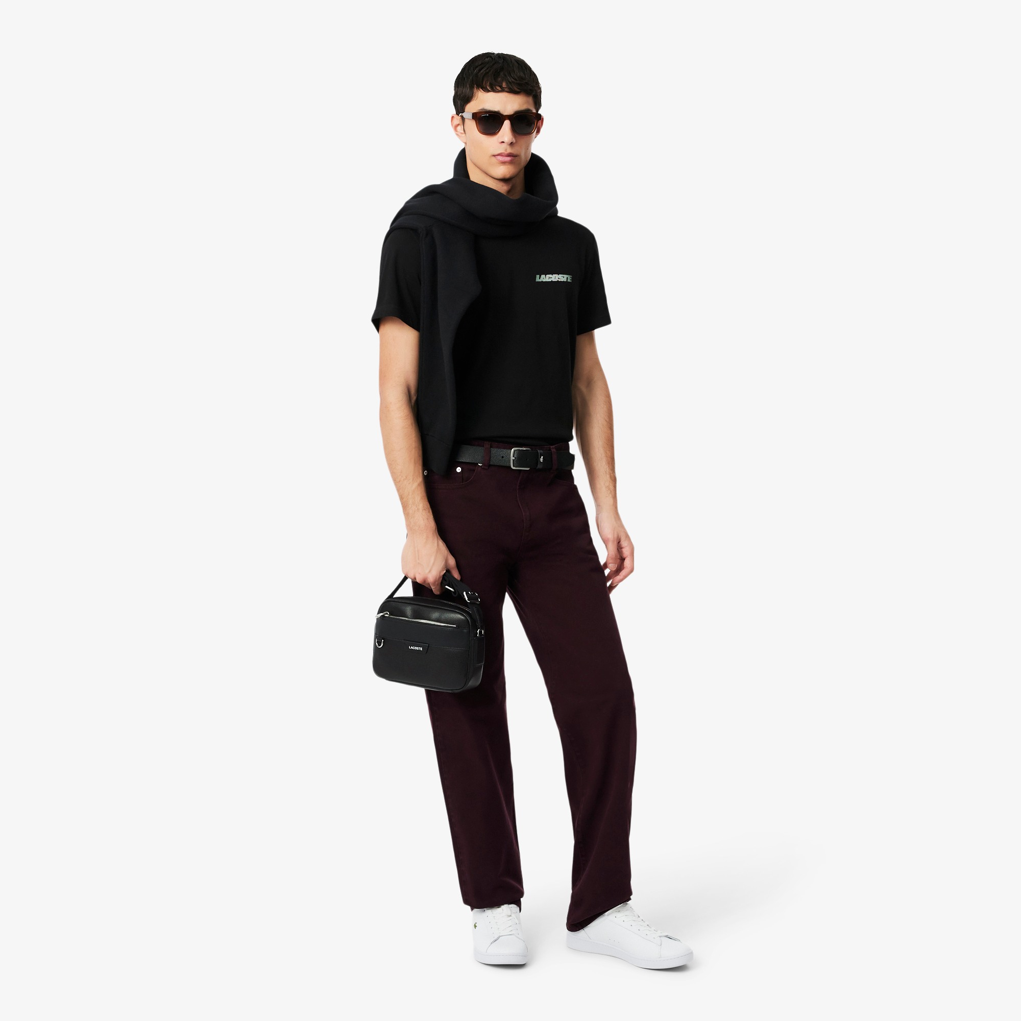 Ossian Leather Reporter Bag