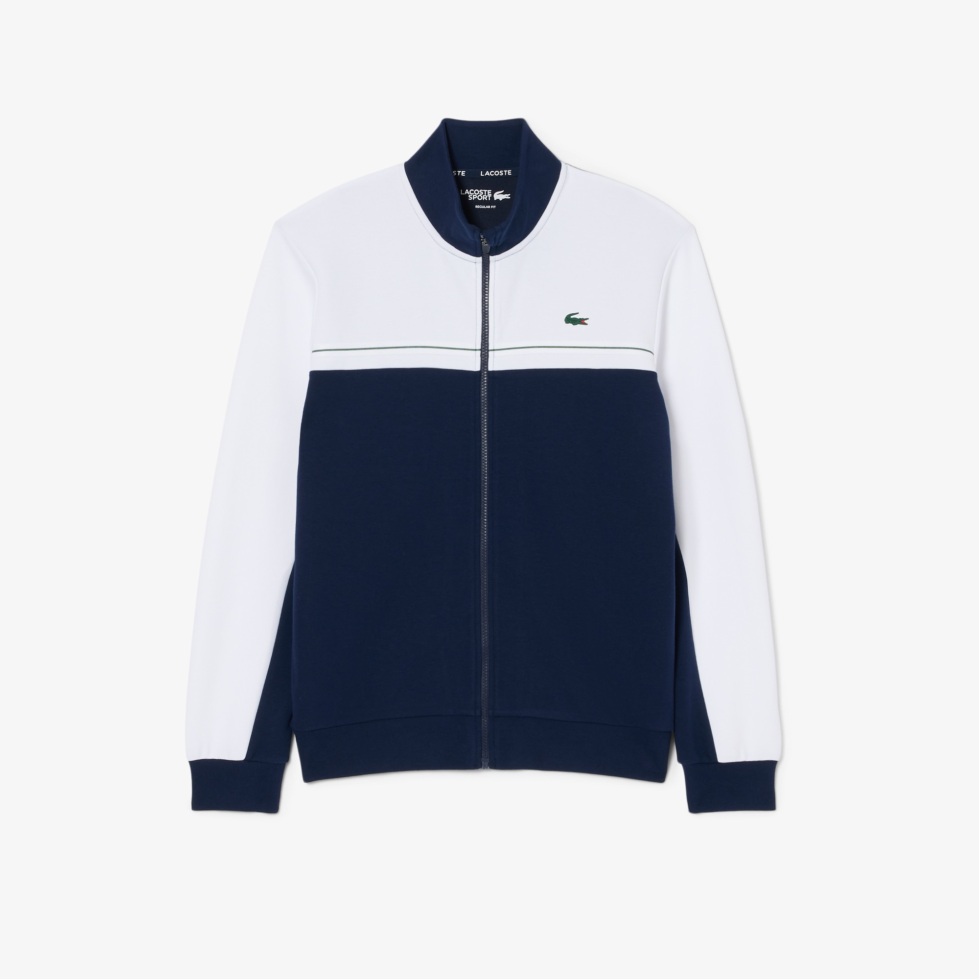 Sport Zipped Colour-Block Sweatshirt