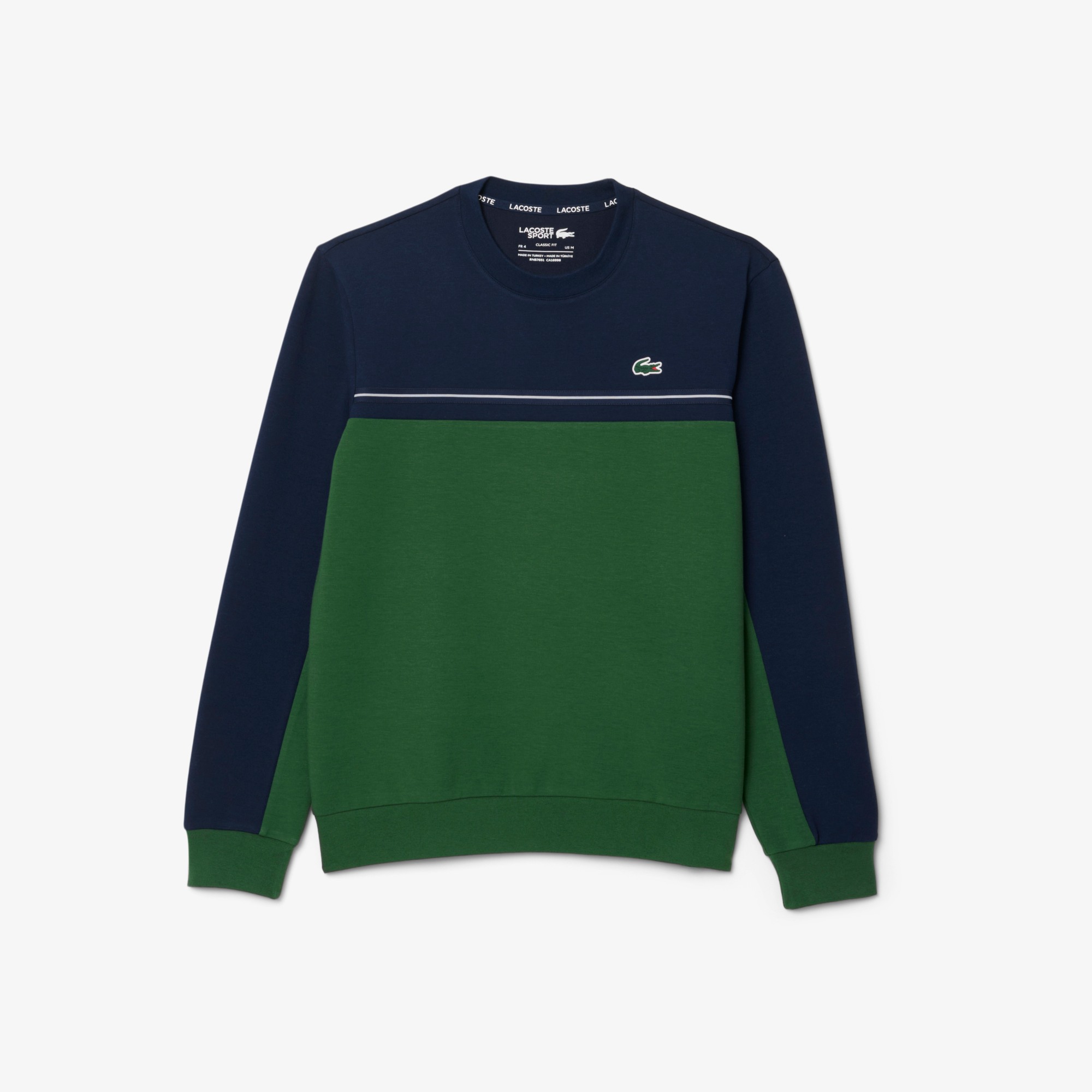 Sport Zipped Colour-Block Sweatshirt