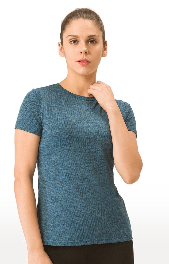 globus | Globus Royal Blue Solid Tshirt 0