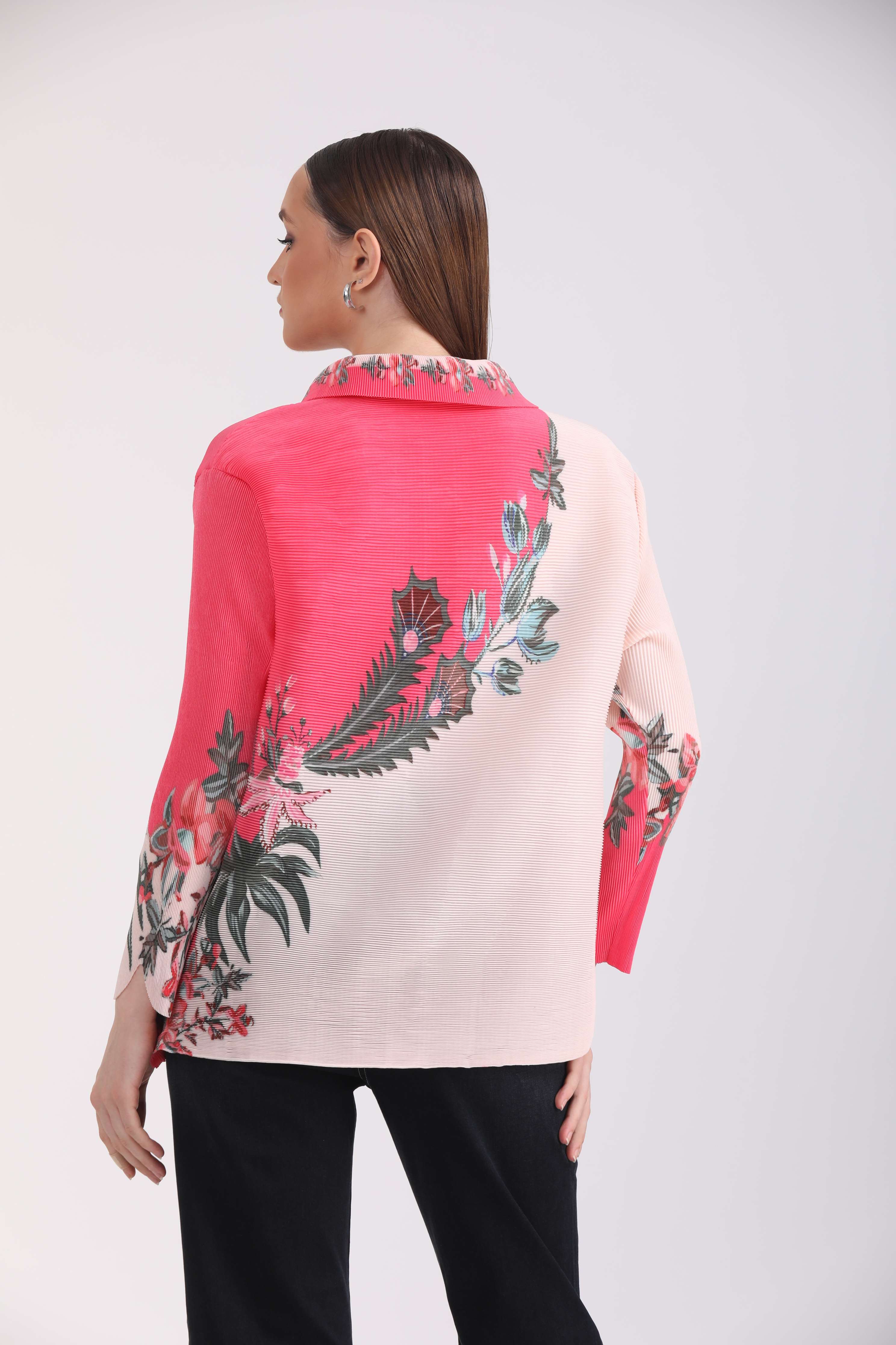 Albion Women Multi Blouson Top