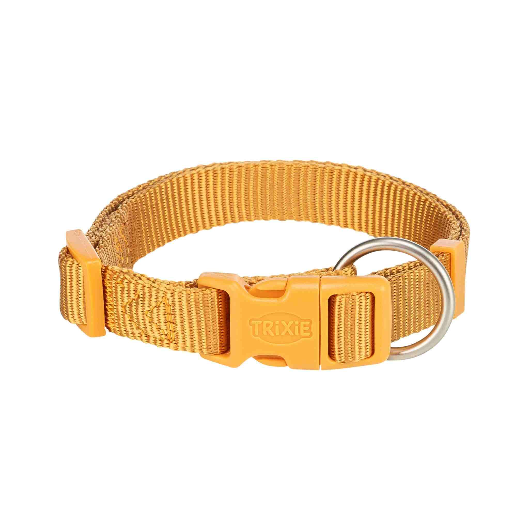 Trixie Premium Nylon Dog Collar (Curry)