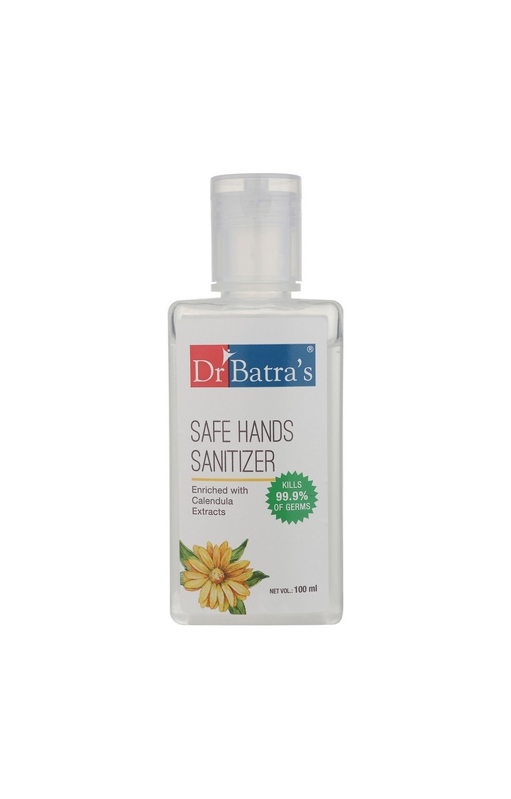 Dr Batra's | Dr Batra's Hand Wash|Aloe Vera|10x Better Protection Against Germs - 300 ml (Pack of 2) and Safe Hand Sanitizer|Calendula Extracts - 100 ml 2