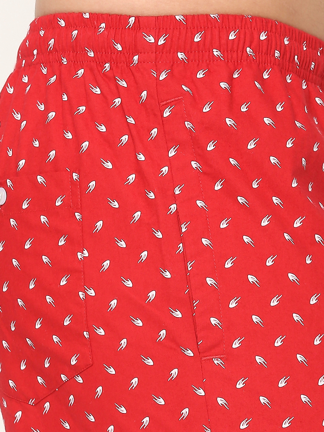 Spykar | Underjeans by Spykar Premium Cotton Printed Men Red Pyjama 3