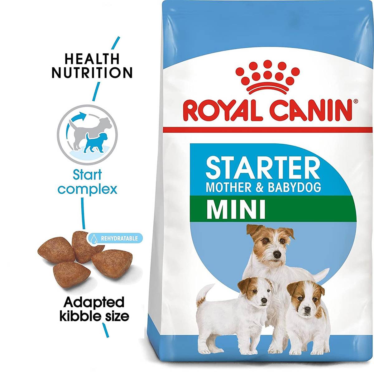 Royal Canin Mini Starter Dry Dog Food, 220g with Mini Puppy Gravy, 85g (220g + 85g)