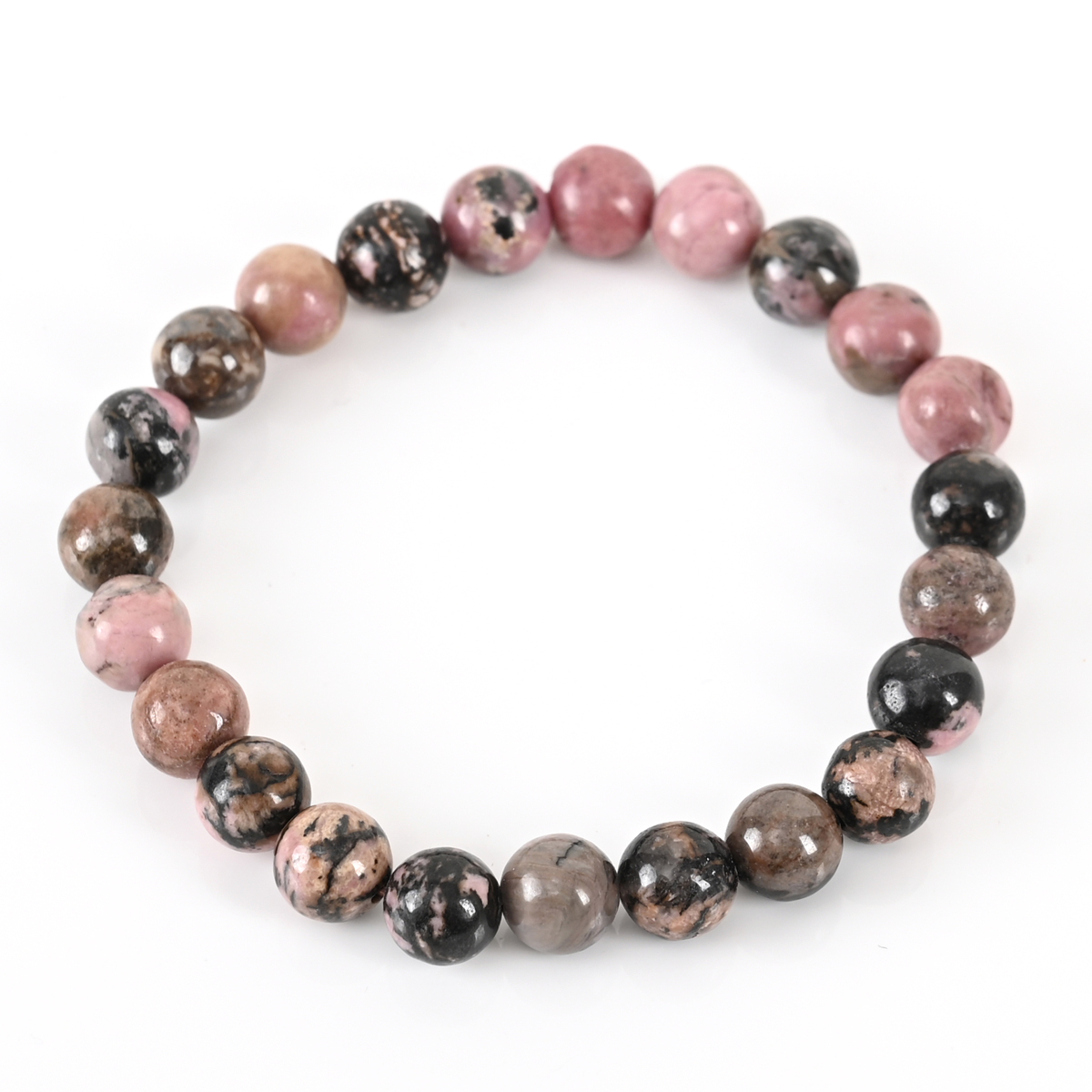 Shiv Ratan Kendra Pink Sodalite Stretchable Bracelet II Genuine Stone, Lab Tested II