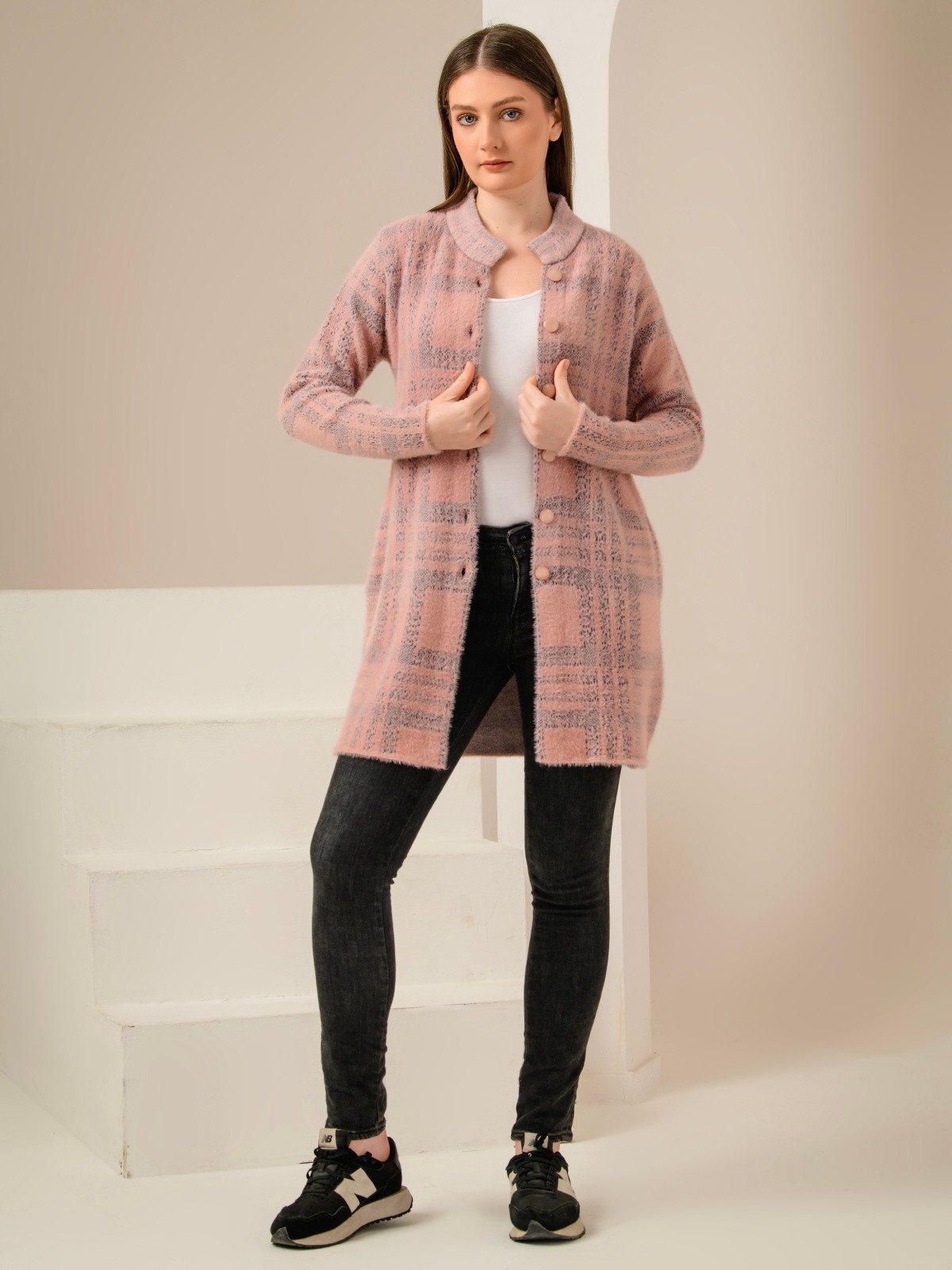 ALBION SMART PEACH LADIES WINTER COAT