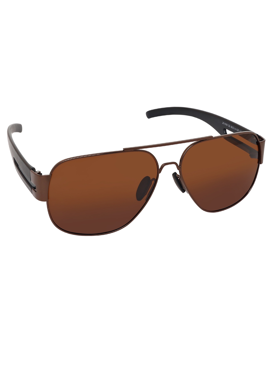 Aeropostale | Aeropostale AERO_SUN_201919_C2 Summer Sunglasses for Men comes with UV protection Polarized Anti Glare lens Mens trending Summer Style Full Brown Shaded Lens with Black Acrylic Frame. 1