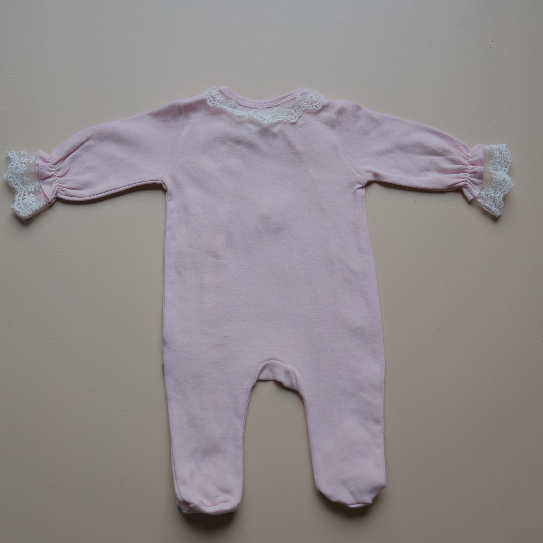 Rose Petal Butterfly Baby Romper