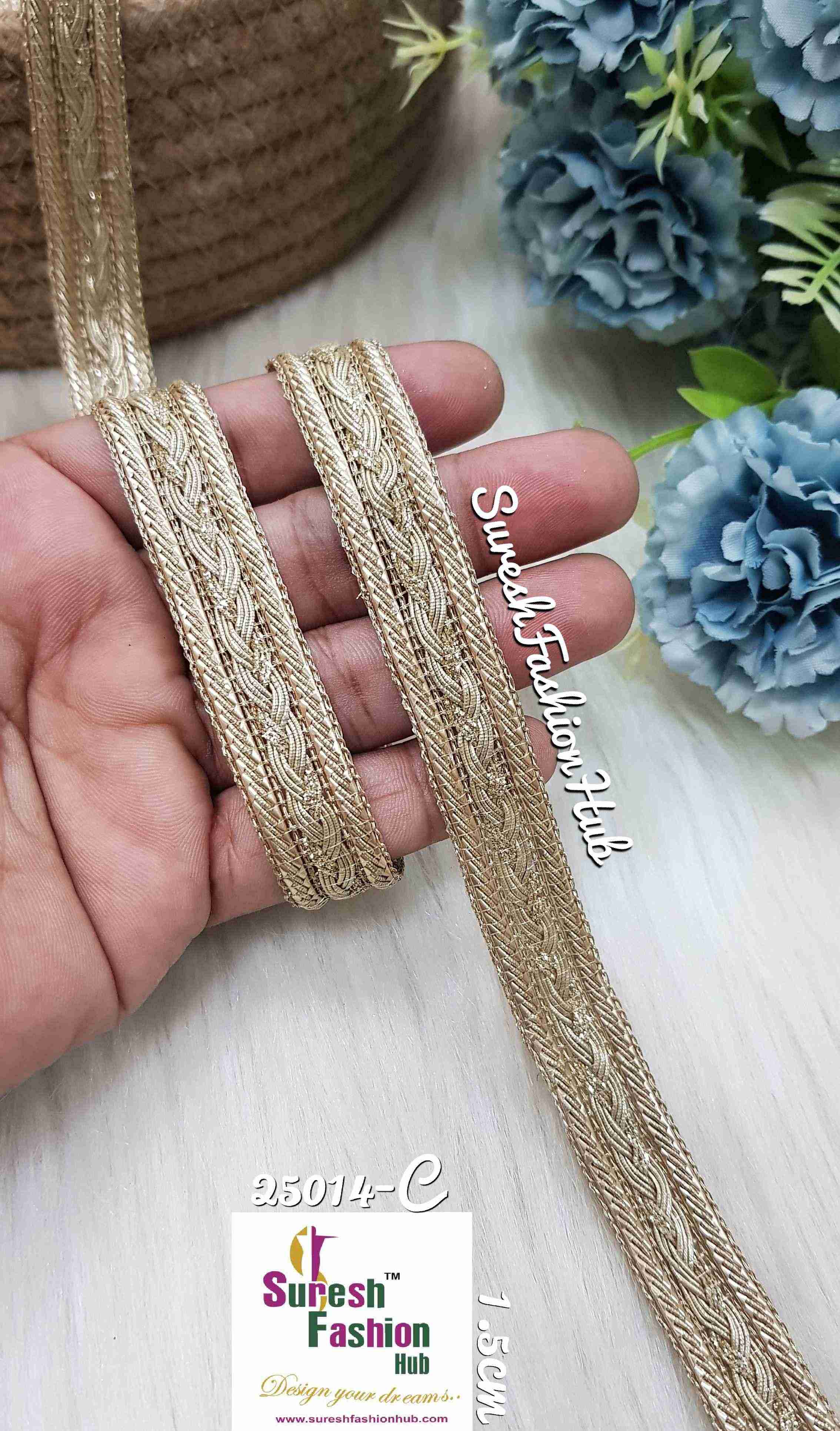 Zari Fest Pearl Trim Collection