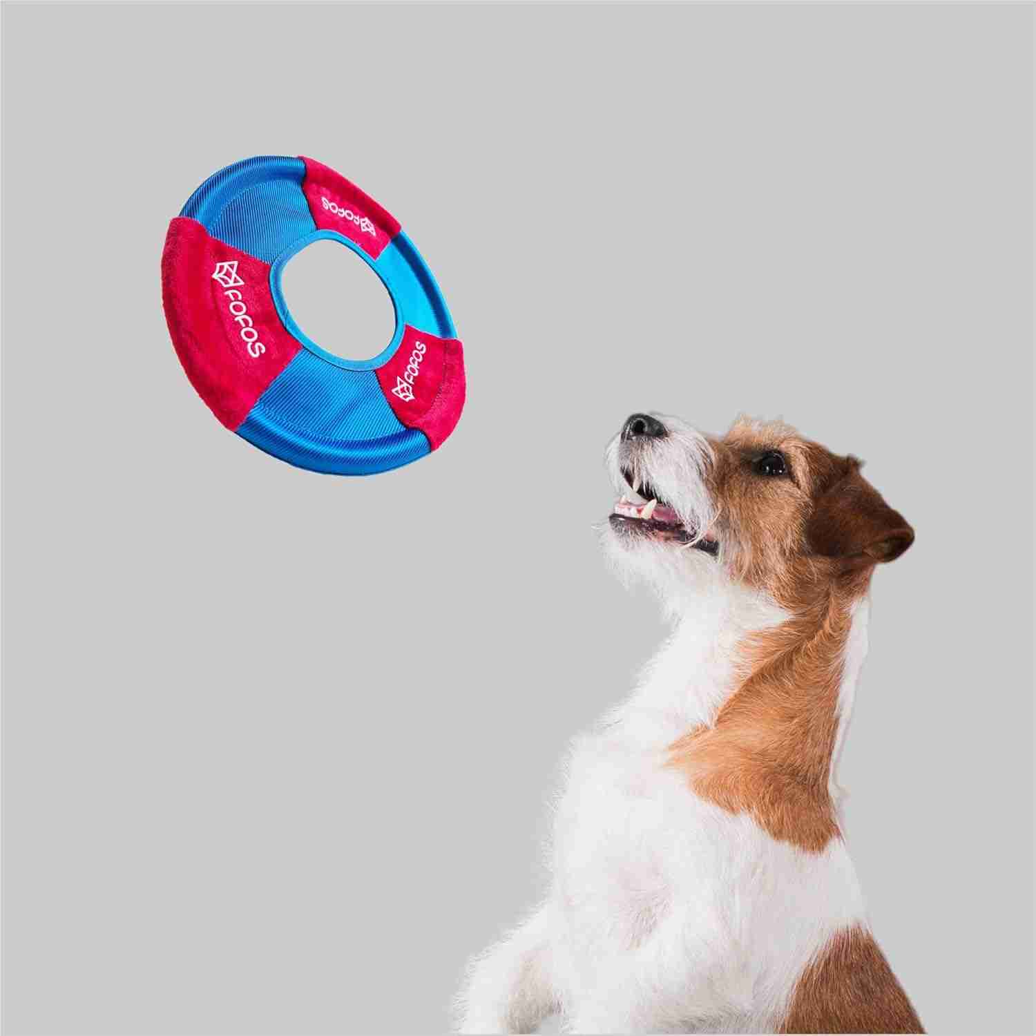 Barkbutler Fofos Born Wild Frisbee for Dogs Red