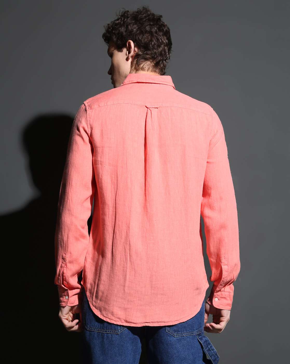STUDIOS CASUAL LINEN L/S SHIRT