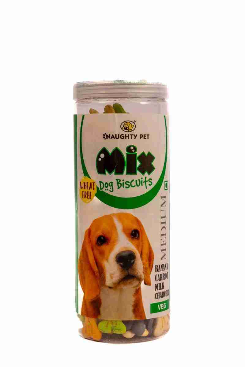 Naughty Pet Mix Veg for Dogs 500g - Medium